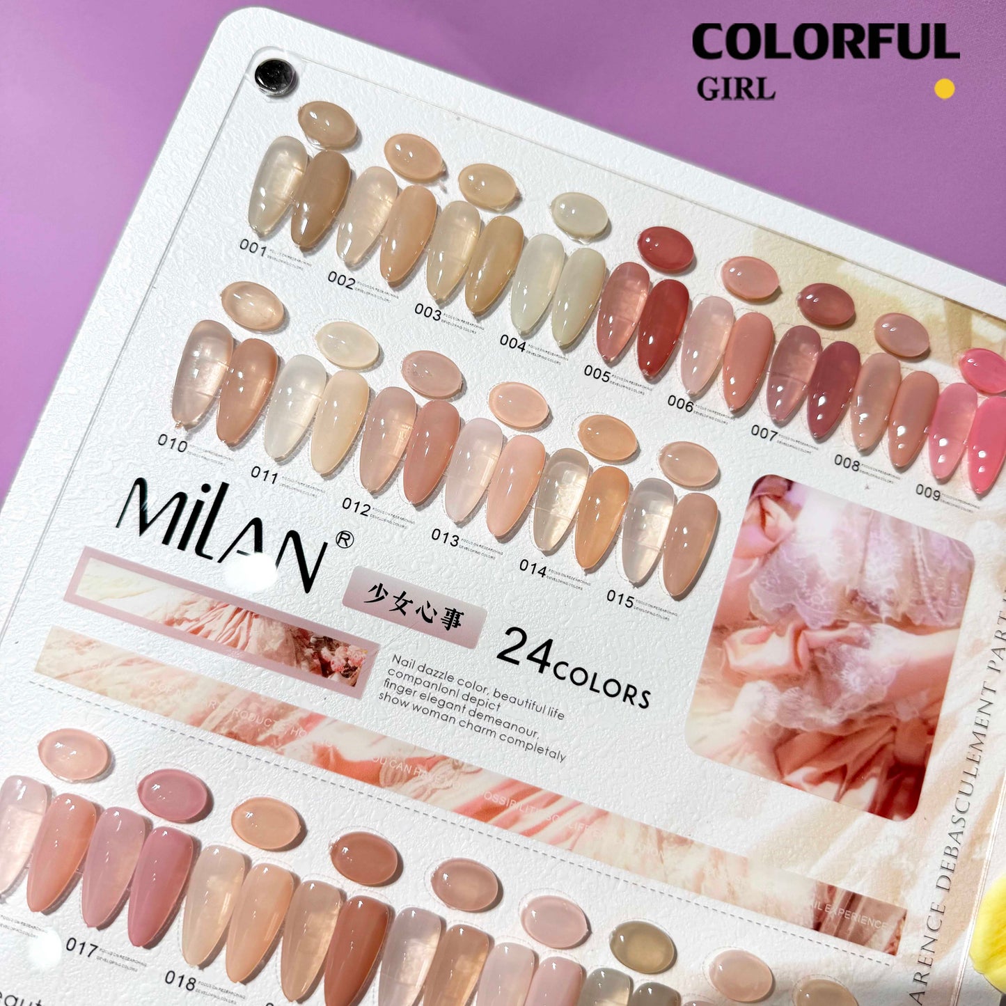 【พร้อมส่ง】MILAN สีเจลไซรัป เจลทาเล็บโทนใส 24 สี ✨ โทนสีผิวและสีพีช ใสวาวเหมือนเจลลี่ สีชัดเจนเป็นธรรมชาติ มาพร้อมชาร์ทสี (ทามาให้แล้ว พร้อมใช้งาน)