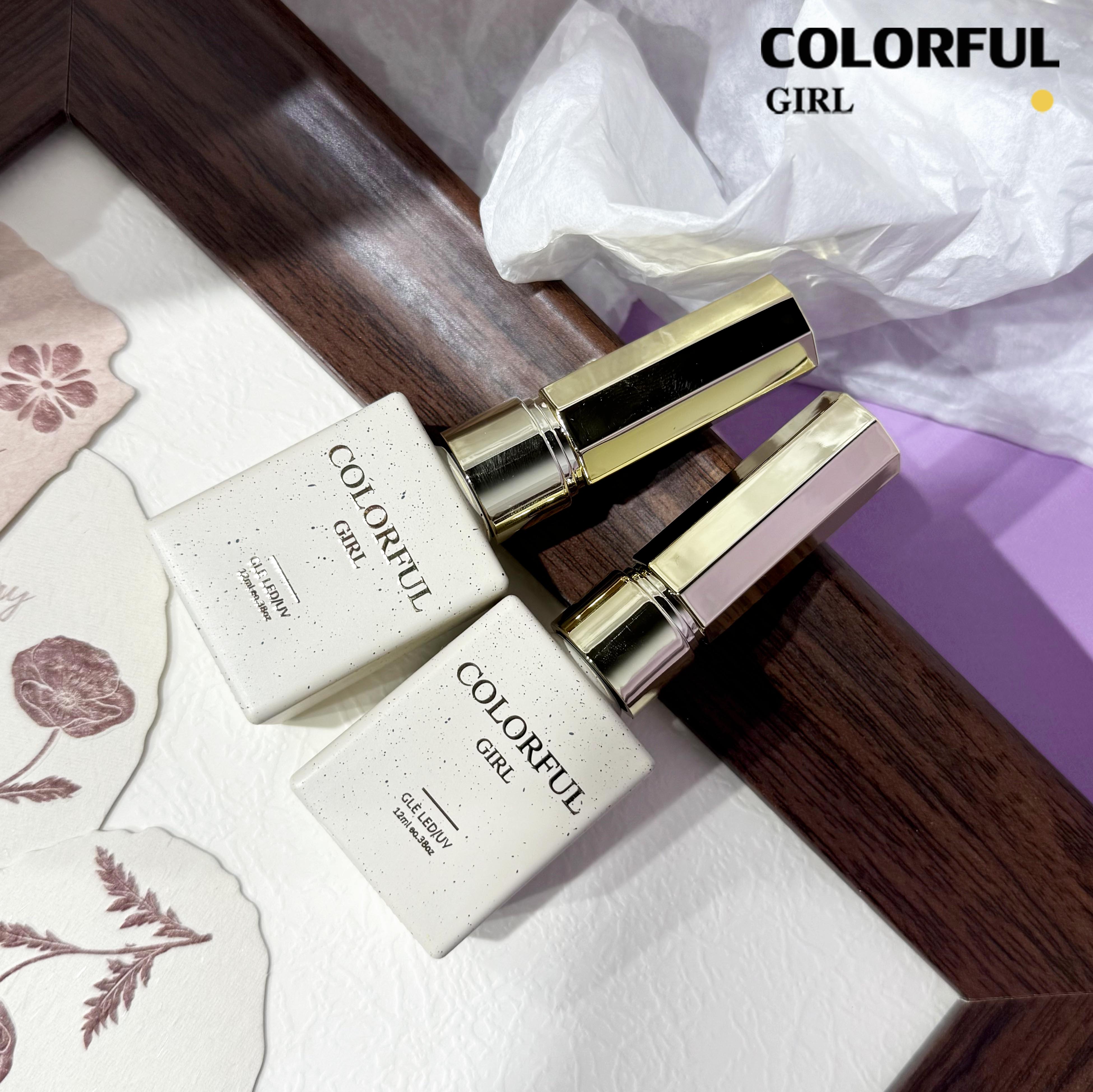 Colorful Girl เซ็ตใหม่ 9 สี! สีเจลแคทอายเนื้อซาติน, สีเจลแฟลช, สีเจลแคทอาย/สีลูกแก้ว เปลือกหอยออโรร่าและกลิตเตอร์แฟลช แถมฟรีชาร์ทสี