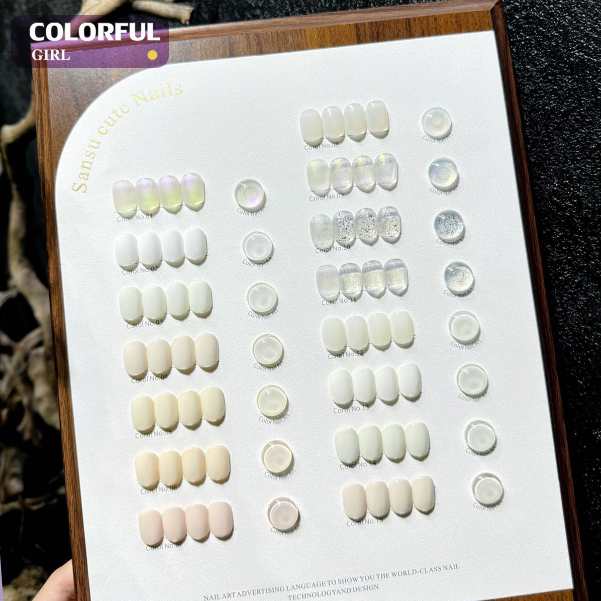 【พร้อมส่ง】สีเจล SANSU โทนสีขาว โทนละมุน15colors Wedding Dress White สีขาว ละมุนเด่นสวย ตัวเนื้อแน่น ติดทนนาน