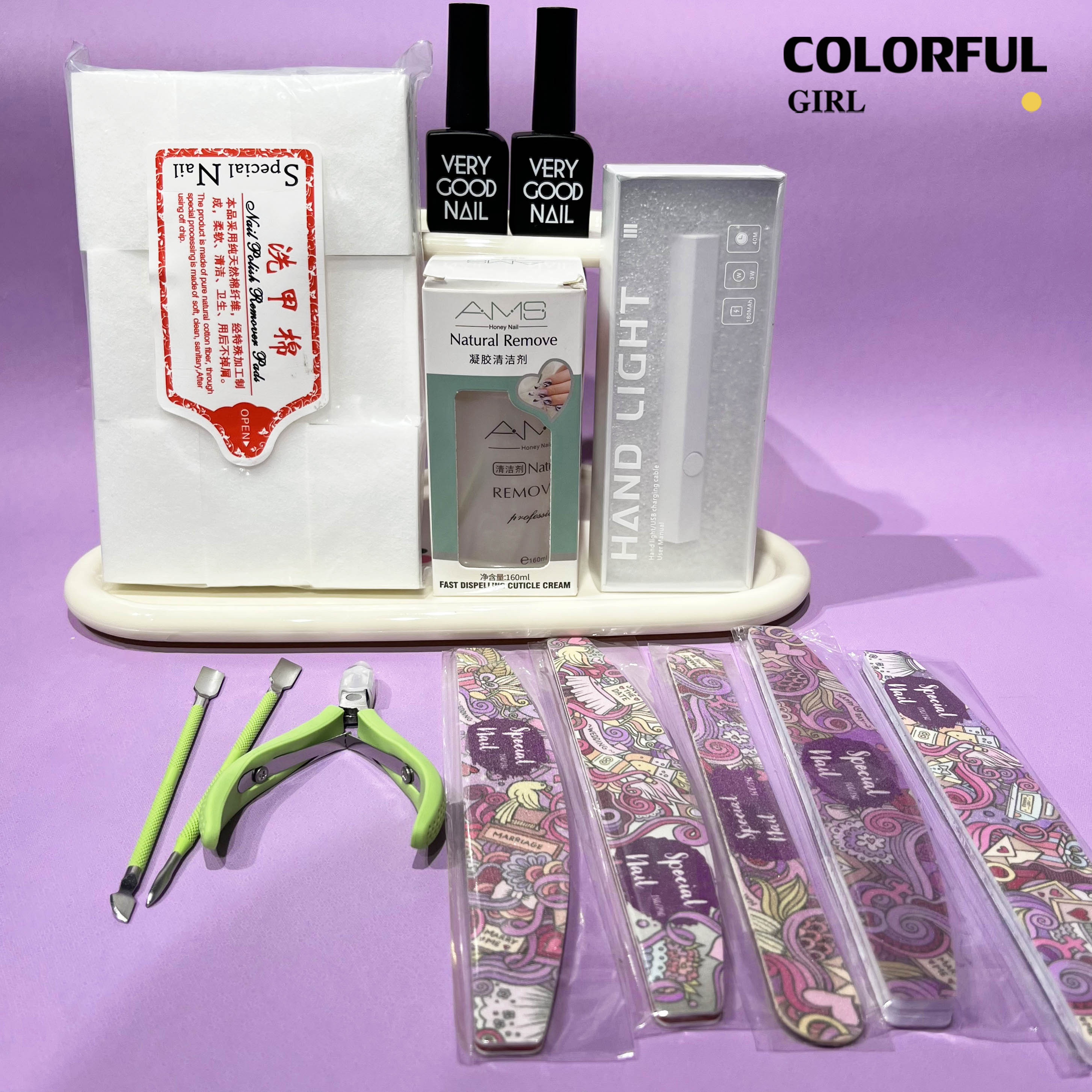 A01【พร้อมส่ง】ชุดทำเล็บเจลครบเซ็ต Super Combo  รายการ ครบ จบ ในชุดเดียว  ถอดเล็บ ชุดเริ่มเปิดร้าน หัดทำเล็บ