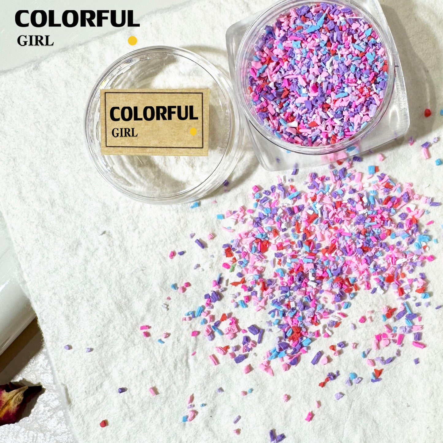 FUN BEADS สไตล์เกาหลี อิน ด้ายสีเค้กริบบิ้นริบบิ้นอุปกรณ์แต่งเล็บน่ารักผสมสีรูปพิเศษน้ําตาลเข็มสีถั่วเครื่องปั้นดินเผานุ่มเครื ลูกปัดตกแต่งเล็บ funbeads พร้อมส่งในไทย