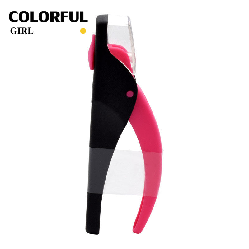 ✨พร้อมส่ง✨กรรไกรตัดเล็บปลอม สเตนเลส รูปตัว U สไตล์ฝรั่งเศส สําหรับตกแต่งเล็บ กรรไกรตัดเล็บปลอม มีกล่องเก็บเศษเล็บ วัดขนาดเล็บได้