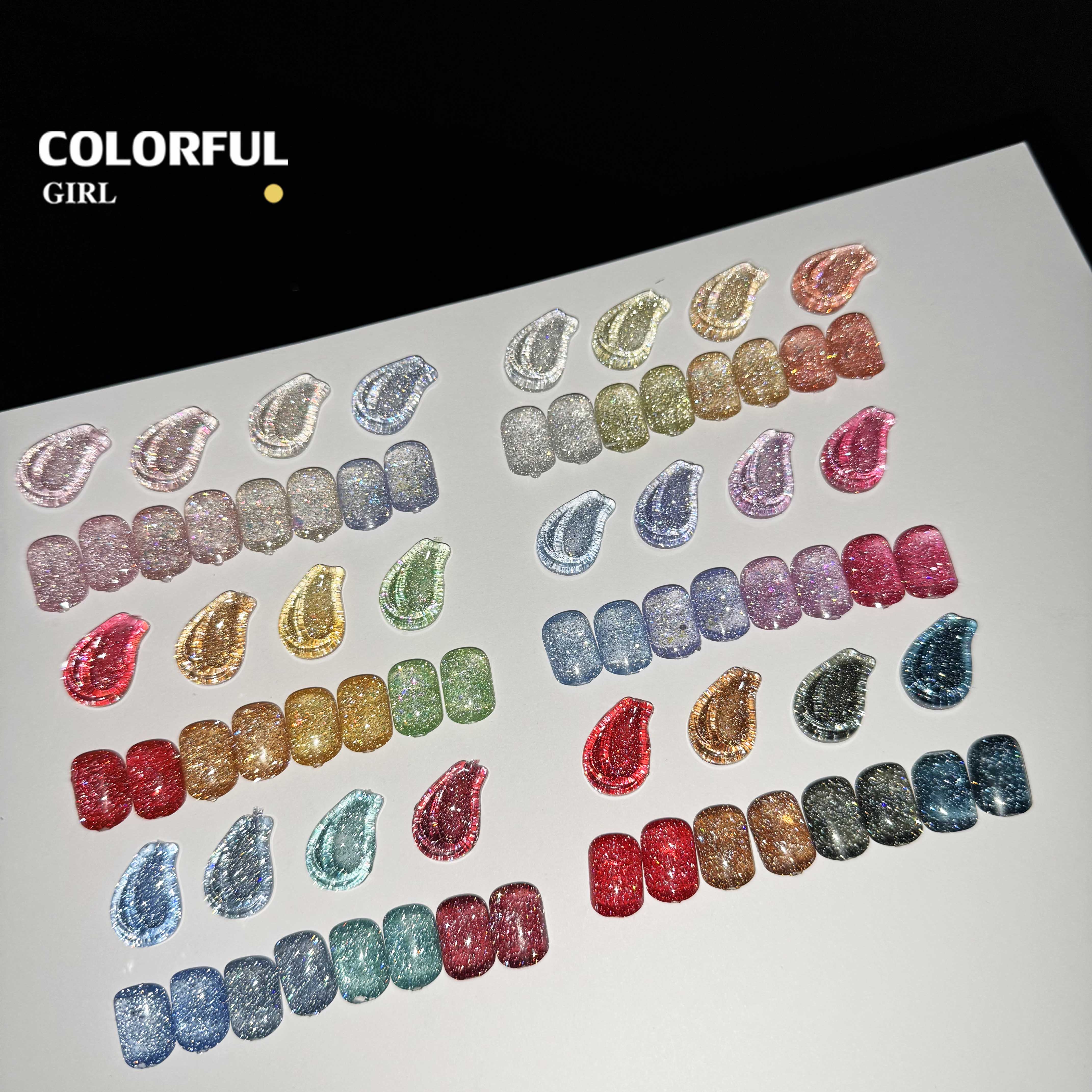 NebulNFlow 24สี สีเแฟลช แบบแยกขวด ｜ สีแฟลช
