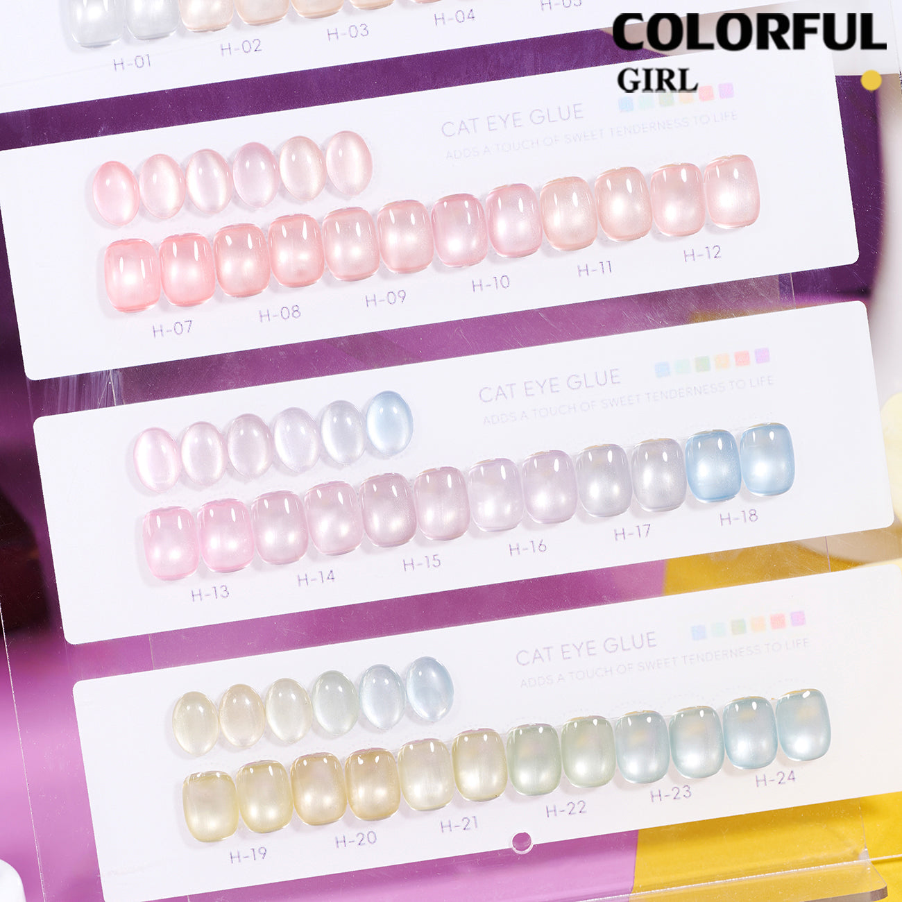 【พร้อมส่ง】สีเจลแคทอาย Xuanfeier24สี  ฟีลแสงจันทร์ละมุนแบบฝัน ๆ ✨ สีลูกแก้ว ฟรีชาร์ทสี Cat eye   แม่เหล็ก เอฟเฟกต์มันเงามาก