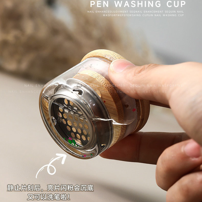 【Youth Rose น้ำยาล้างแปรงทำเล็บ กลิ่นกุหลาบ 50ml】✨ ทำความสะอาดแปรงภายใน 5 วินาที ✨ สูตรอ่อนโยน ไม่ทำลายขนแปรง ✨ กลิ่นกุหลาบหอมละมุน ถ้วยล้างแปรงแก้ว/ถ้วยล้างแปรงเซรามิก