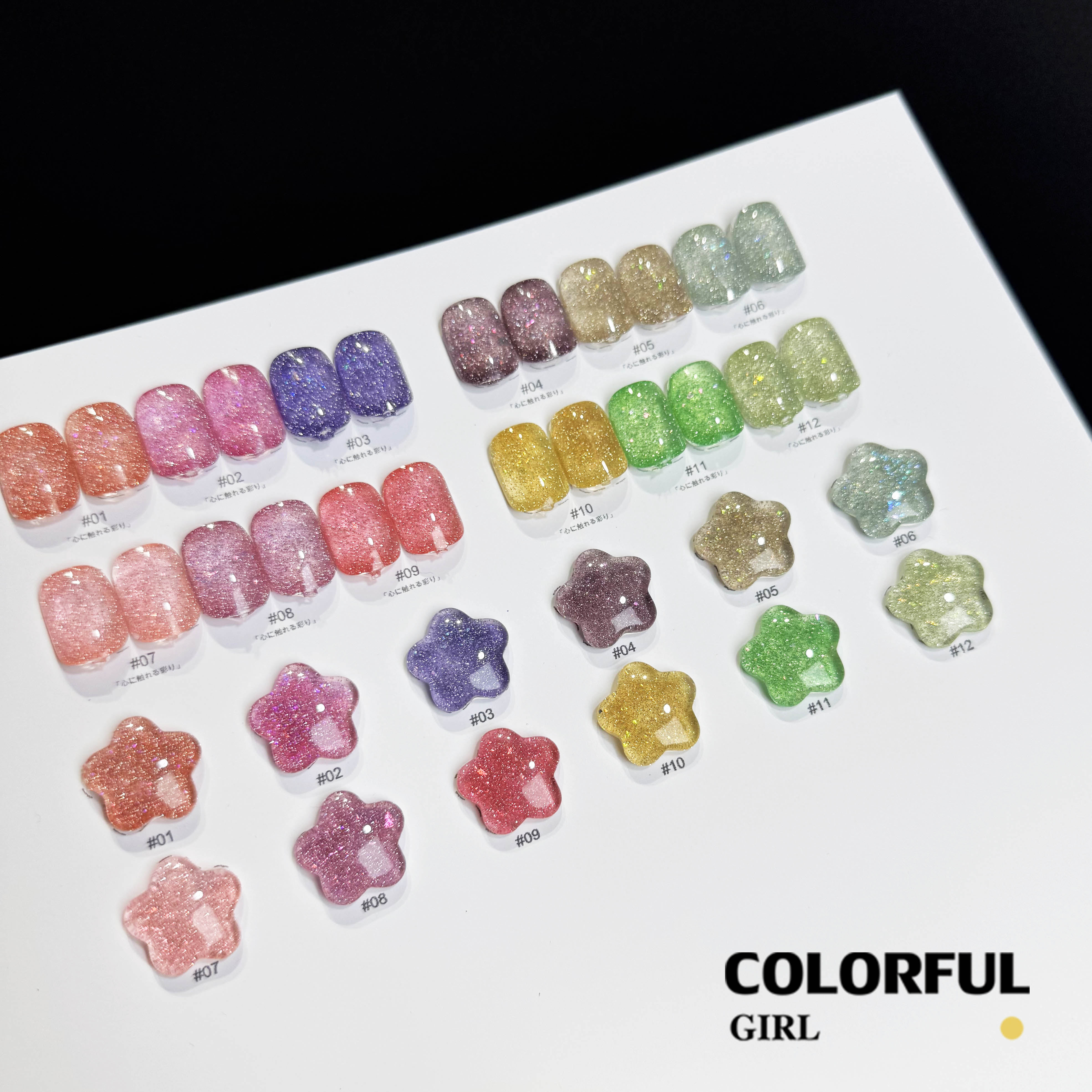 NebulNFlow แบบแยกขวด สีเจลแฟลช  เบอร์ 1-12  |