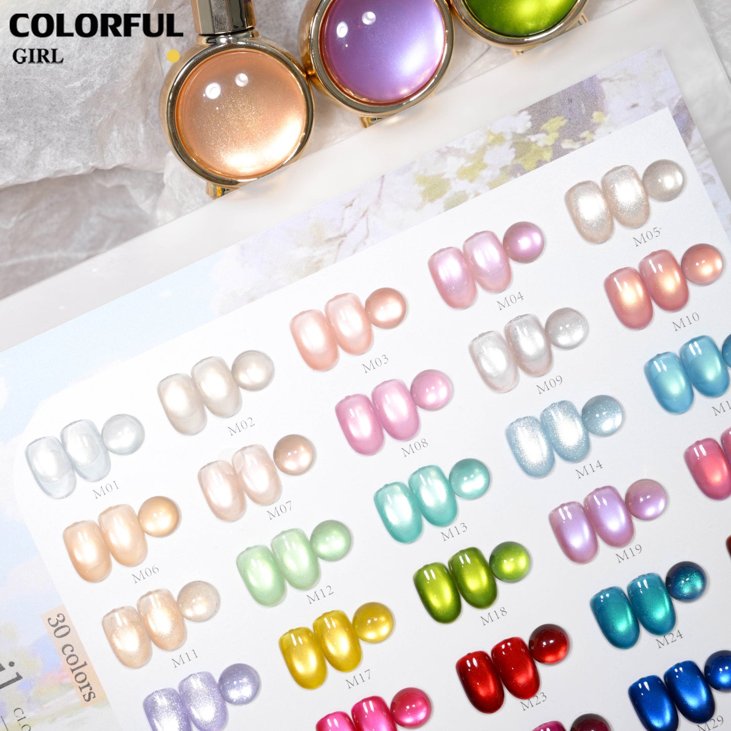 เจลเล็บ MILAN Cat Eye 30 สี | เจลแม่เหล็กตาแมว เนื้อซาติน | สีชัด ติดทนนาน | สร้างเอฟเฟกต์แสงได้ทันที | สำหรับงานเล็บมืออาชีพ (พร้อมใช้งาน) ขับผิว ดูดีทุกวัน ใช้ได้ทุกโอกาส (พร้อมใช้งาน) ✨