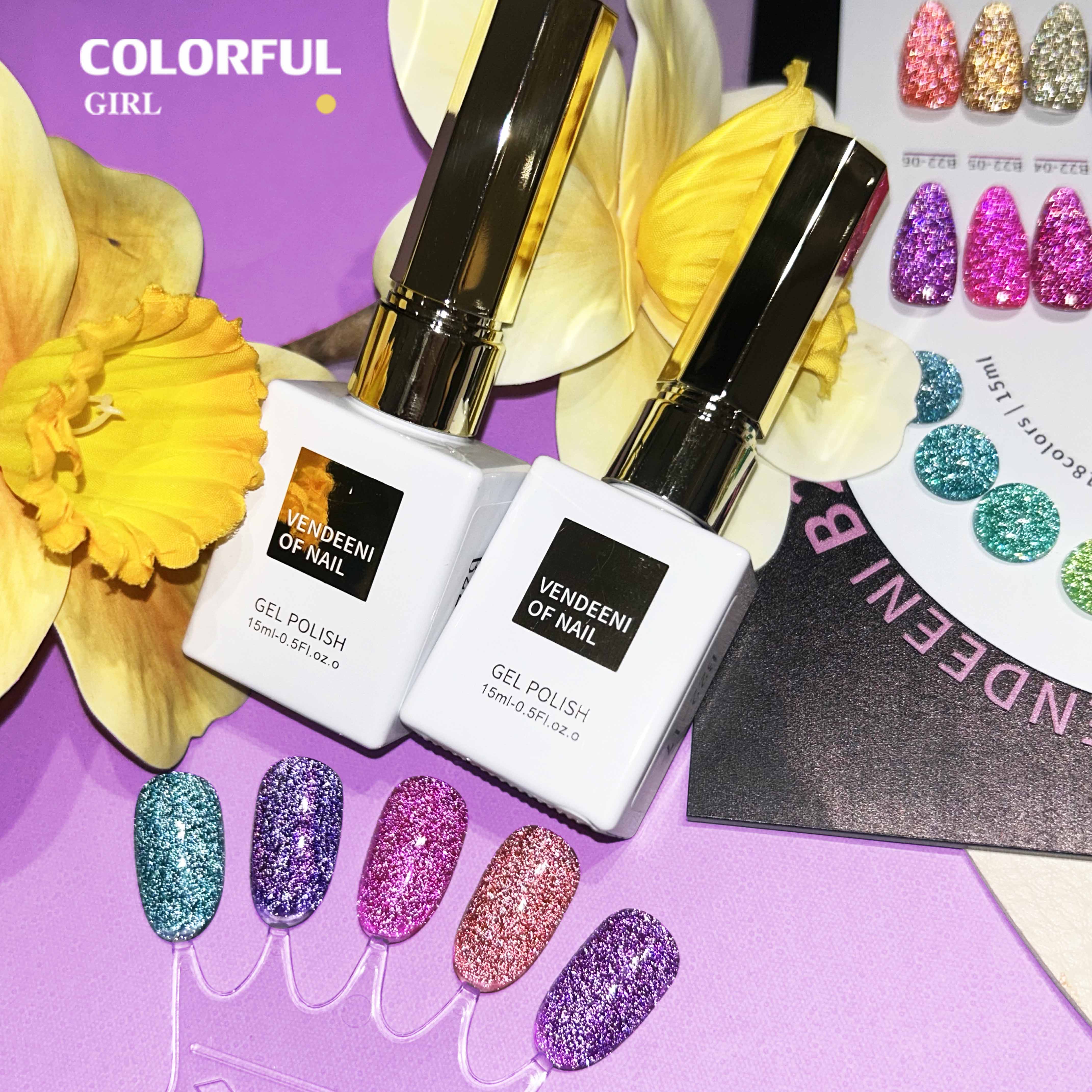 Vedenni VDN-B22 สีเจลแฟลช18สี แถมฟรีชาร์ทสี