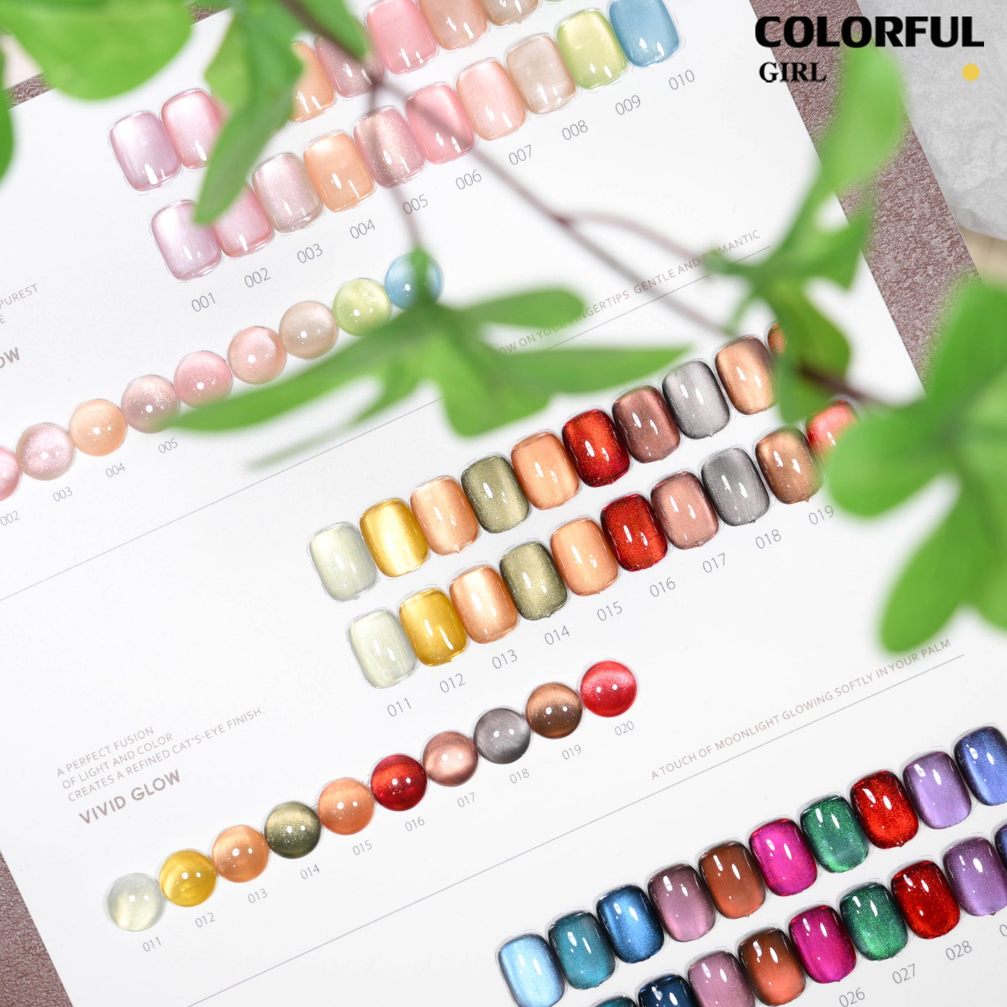 【พร้อมส่ง】COLORFUL GIRL เจลแคทอาย 30 สี ✨ เนื้อซาติน + ลูกแก้ว วิ้งเล่นแสง สีชัด ติดทน เงาสวยหรู ฟีลอัญมณี เหมาะสำหรับร้านทำเล็บ ฟรีชาร์ตสี Cat Eye 30 สี (ทามาแล้ว พร้อมใช้งาน) 💅