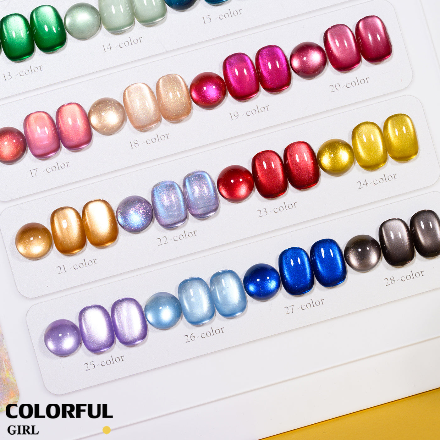 เจลเล็บ MILAN Cat Eye 28 สี | เจลแม่เหล็กตาแมว เนื้อซาติน | สีชัด ติดทนนาน | สร้างเอฟเฟกต์แสงได้ทันที | สำหรับงานเล็บมืออาชีพ (พร้อมใช้งาน)