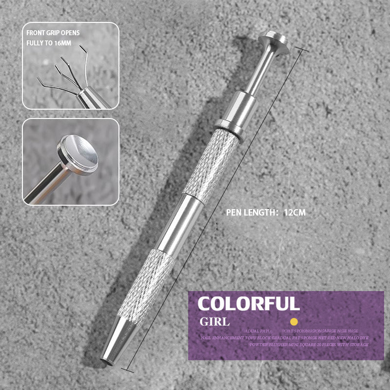 ฟองน้ําไล่ระดับสี และปากกาจับฟองน้ำ