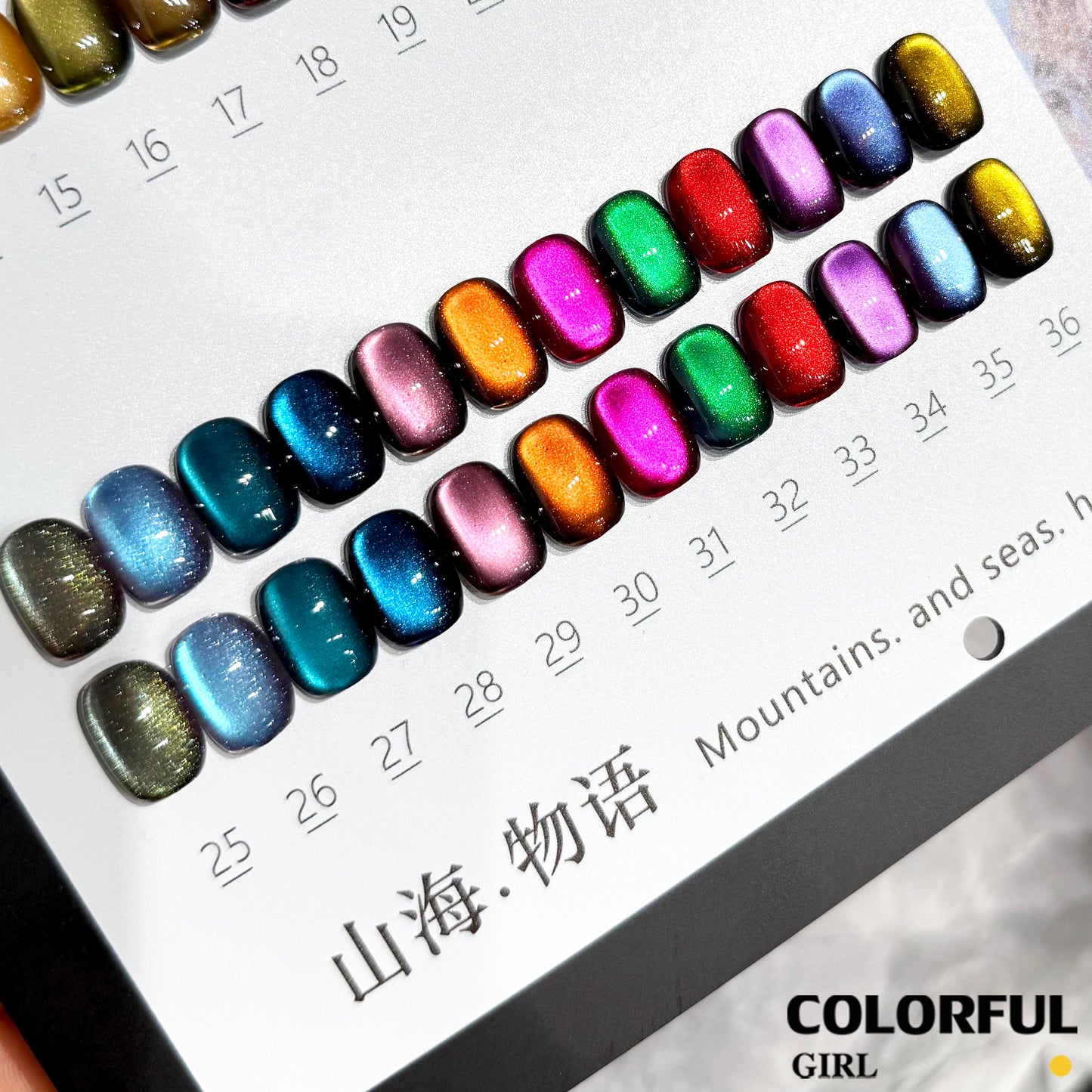 【พร้อมส่ง】MILAN 36สี    สีเจลแคทอายเนื้อซาติน  36สี    สีลูกแก้ว ฟรีชาร์ทสี Cat eye  36สี  (แถม ชาร์ทสี ทามาให้แล้ว)