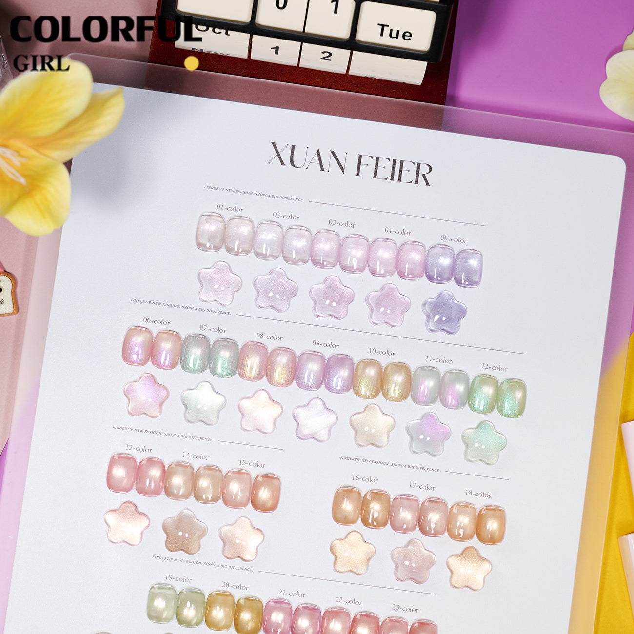 XUANFEIER เจลตาแมว 30 สี |แคทอายมุกละมุน เล่นแสงไหลลื่นสุดละมุน ✨· เอฟเฟกต์แม่เหล็กแน่น เงาสวยชัด(ทามาให้แล้ว พร้อมใช้งาน)สีเจลแคทอาย