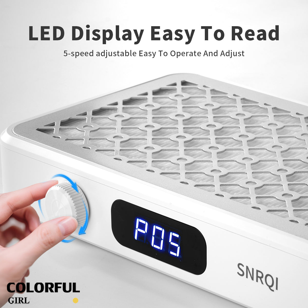 SNRQI W30 เครื่องดูดเล็บกังหันคู่ มอเตอร์ไร้แปรงถ่าน 2 ตัว · แรงดูดสูง · เงียบ · เหมาะสำหรับร้านทำเล็บ  เทอร์โบคู่ เครื่องดูดฝุ่นเล็บ  เครื่องดูดฝุ่นทำเล็บ พัดลมดูดฝุ่นเล็บ เครื่ ปรับความเร็วได้ มีแผ่นกรอง