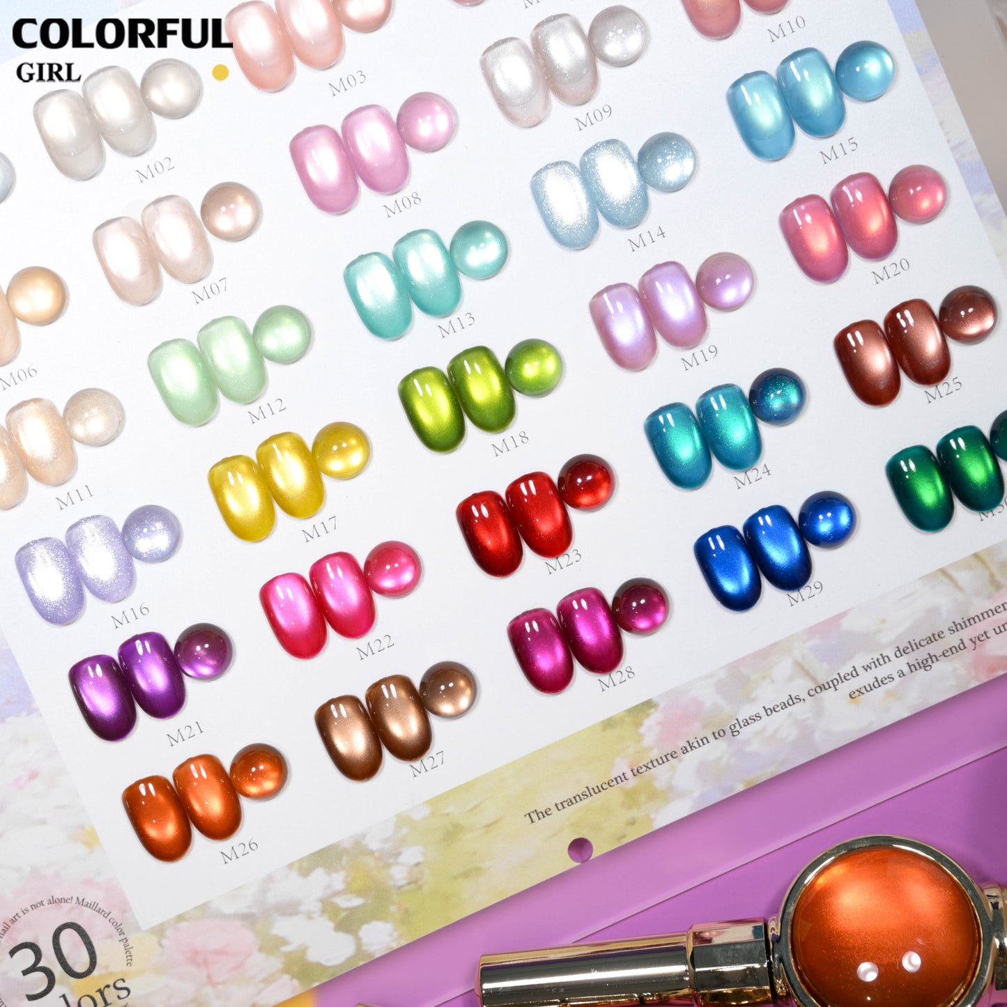 เจลเล็บ MILAN Cat Eye 30 สี | เจลแม่เหล็กตาแมว เนื้อซาติน | สีชัด ติดทนนาน | สร้างเอฟเฟกต์แสงได้ทันที | สำหรับงานเล็บมืออาชีพ (พร้อมใช้งาน) ขับผิว ดูดีทุกวัน ใช้ได้ทุกโอกาส (พร้อมใช้งาน) ✨