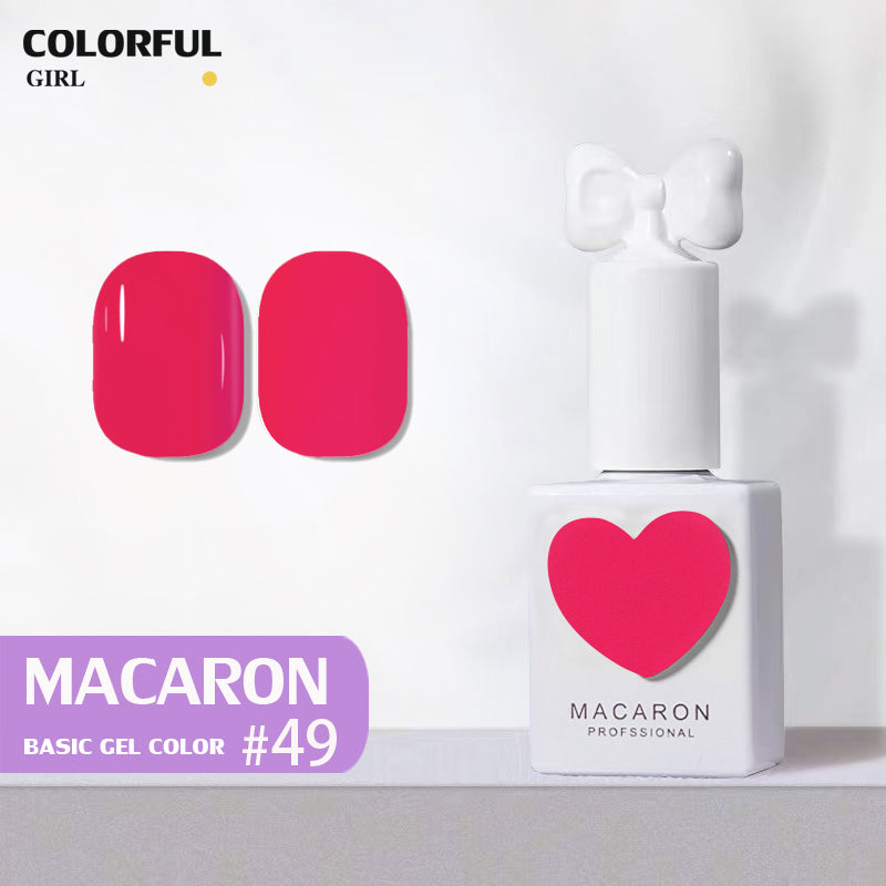 【พร้อมส่ง】แบบแยกขวด Sansu (1-58) Set Macaron 58 สี ยาทาเล็บ สีเจล เล็บเจล