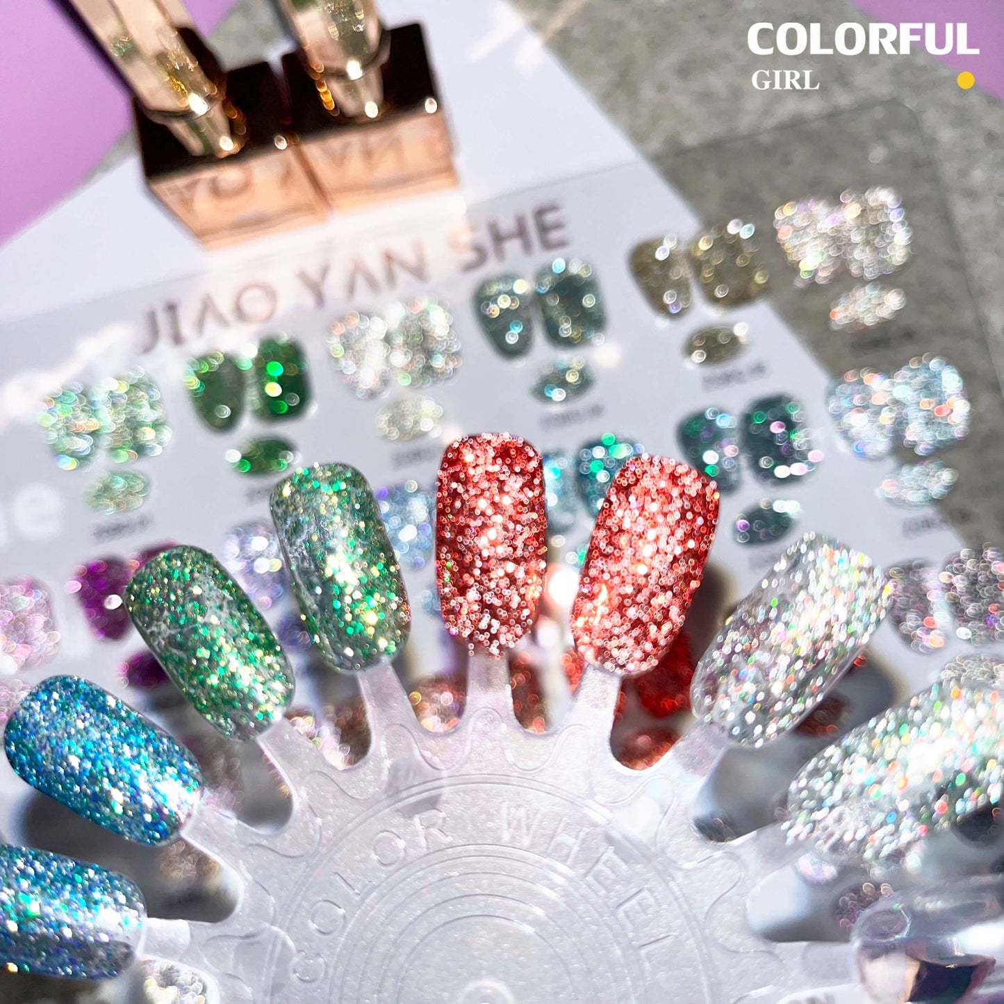 【พร้อมส่ง】JYSสีเจลแฟลช   สีทาเล็บเจล 25สี（JIAOYANSHE) สีเจล20สี สีเจลแฟลช   แถม ชาร์ทสี (แถม ชาร์ทสี ทามาให้แล้ว)