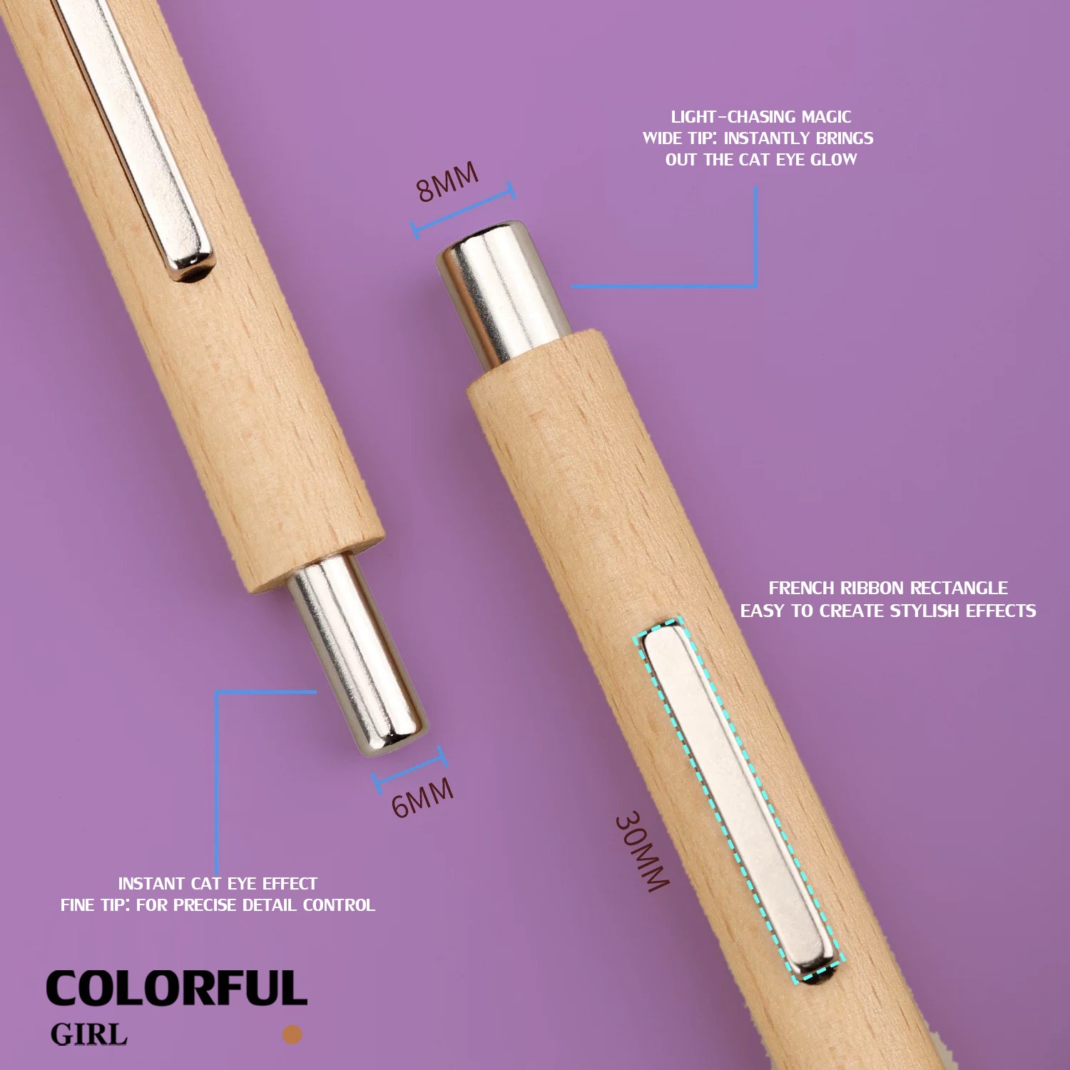 Triple Magnetic Power แม่เหล็กดูด 1ชิ้น แม่เหล็กแคทอาย แม่เหล็กดูดสีเล็บเจล แรงดูดแม่เหล็กที่ทรงพลัง