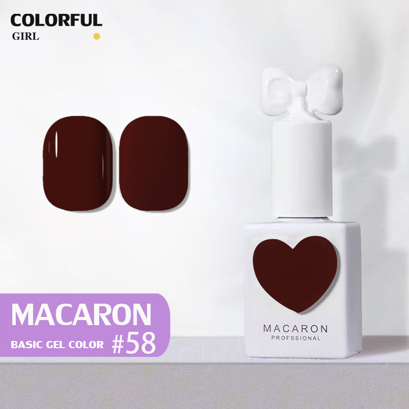 【พร้อมส่ง】แบบแยกขวด Sansu (1-58) Set Macaron 58 สี ยาทาเล็บ สีเจล เล็บเจล