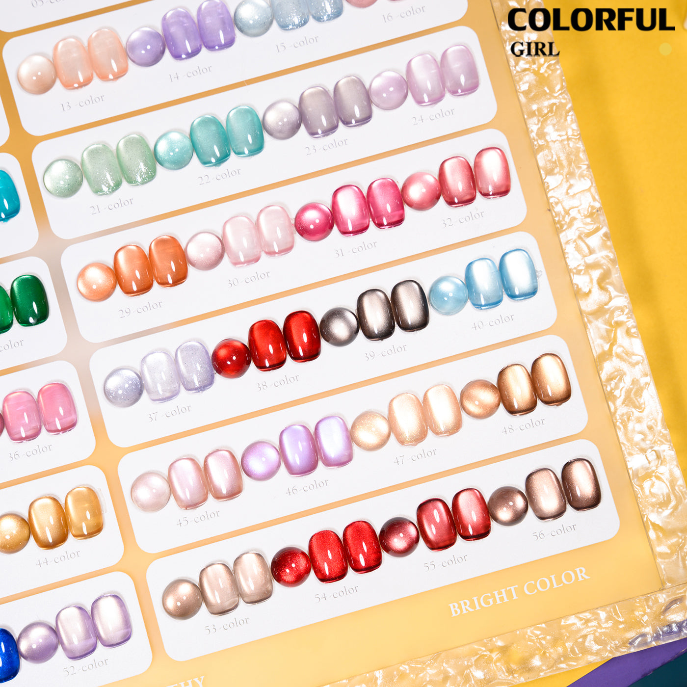 เจลเล็บ MILAN Cat Eye 56 สี | รวมโทนสีครบเซ็ต | นู้ด/สีสด/โฮโลแกรม/โทนเข้ม | เซ็ตเดียวครบทุกสไตล์ เจลตาแมว + สีเจลแคทอายเนื้อซาติน  (ทามาให้แล้ว พร้อมใช้งาน)