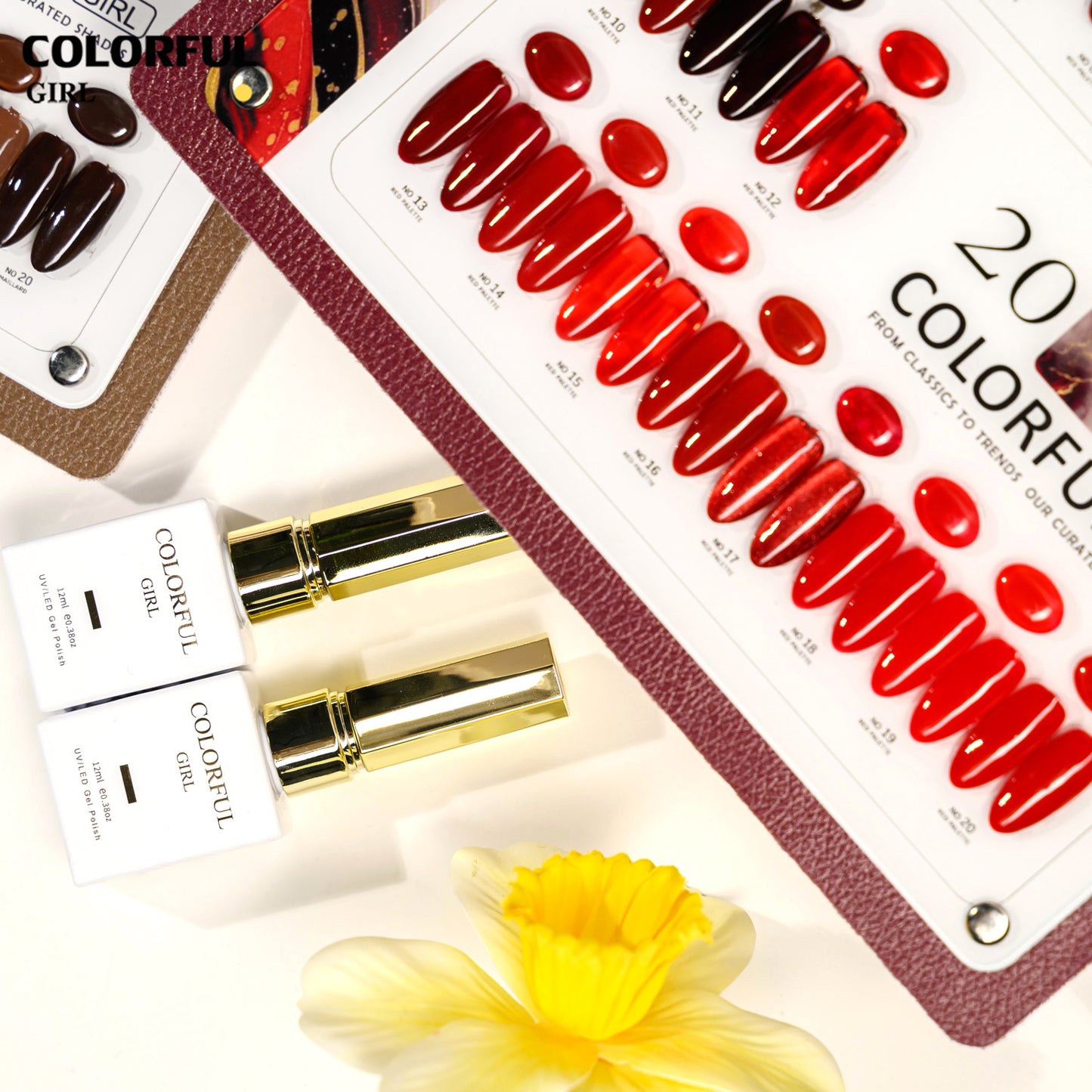 Colorful Girl 20 สี ✨ โทนน้ำตาล / โทนแดง  ฟรีชาร์จ