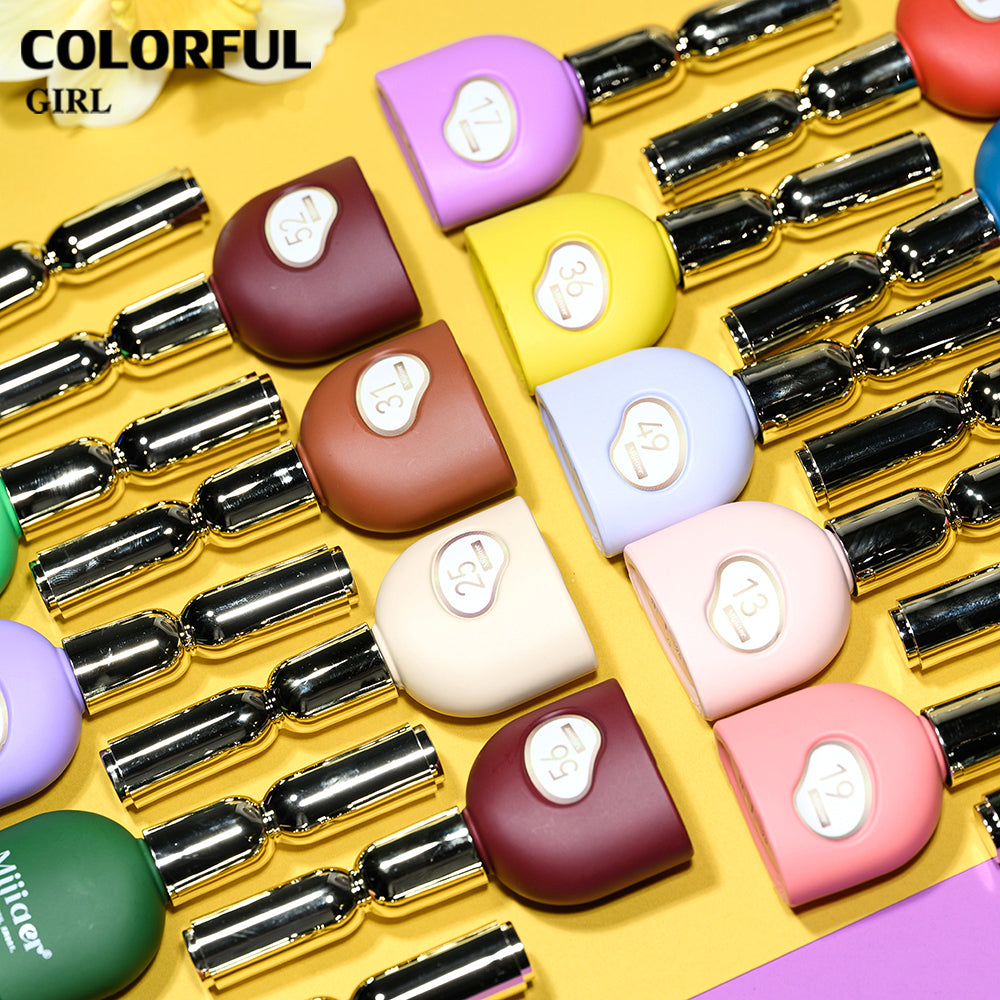 MR Mijiaer 60 สี เซตเจลไซรัป + เจลสีพื้น ครบชุด สำหรับเปิดร้าน แถมฟรีชาร์จสี