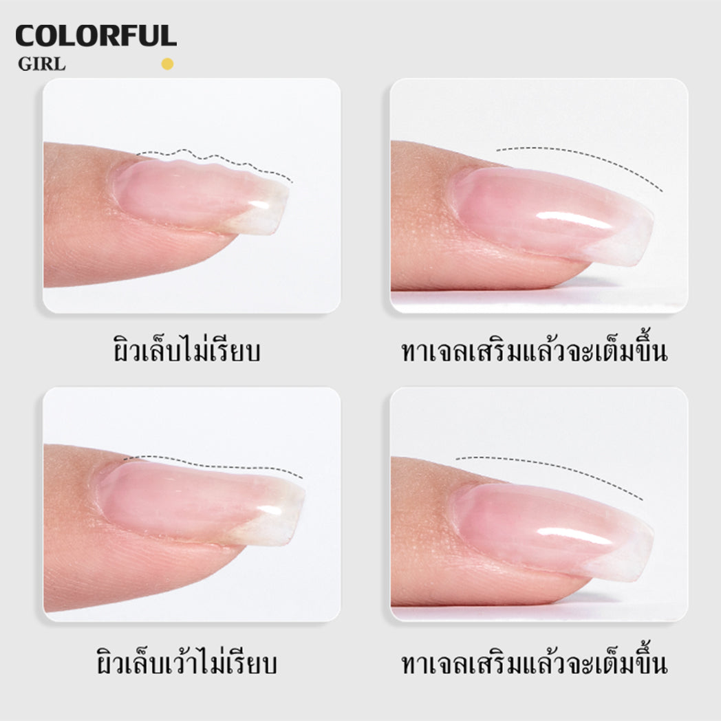 Youth Rose รุ่นใหม่ เพิ่มปริมาณ  Top Coat / Base Coat / Hard Gel /Primer/TOP MATTE เงาทนนาน 45 วัน ปริมาณ 20 ml