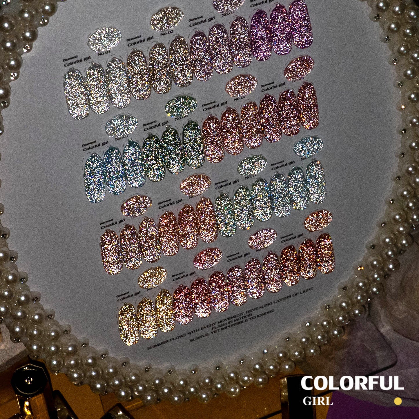 COLORFUL GIRL สีเจลแฟลช Diamond Flash Gel A-16 สี ✨ ฟีลดาวประกายเพชร｜วิ้งวาวแบบเพชรสุดหรู｜blingbling สูงสุด 💎 (ตกแต่งเพชรบนตัวขวด｜พร้อมใช้งาน ทามาให้แล้ว)