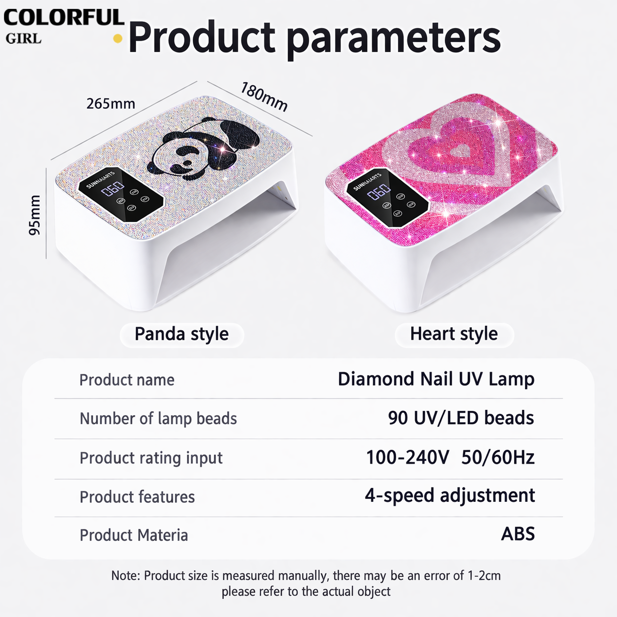 【พร้อมส่ง】SUN MATE90 เครื่องอบเล็บเจล เครื่องอบเล็บ UV LED 90 ดวง | อบไว แห้งเร็วทั่วทั้งมือ | ตั้งเวลา 4 ระดับ | ถอดฐานได้ | ใช้ได้ 2 มือ สะดวกสุดๆ 💎