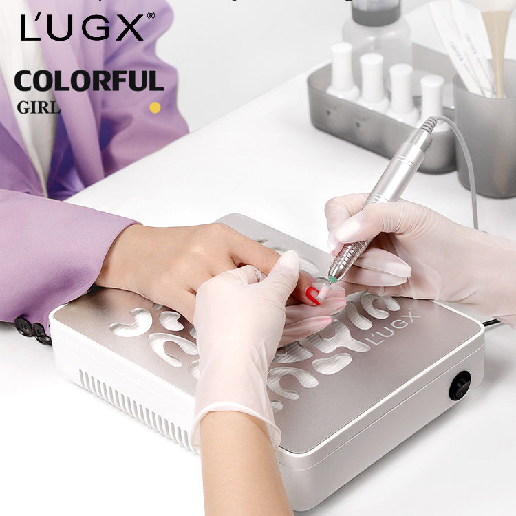 LUGX(LG608S) เครื่องดูดฝุ่นเล็บ  ดูดเเรง เสียงเบา  ✅ ของเเท้100% ✅