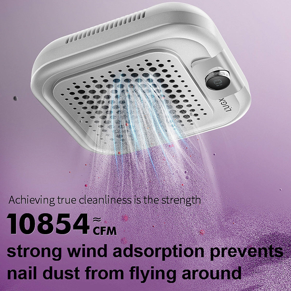 LG621 เครื่องดูดฝุ่นสำหรับทำเล็บ รุ่นใหม่ล่าสุด ปรับความแรง10ระดับ ฟรีแปรงปัดฝุ่น แผ่นกรอง เครื่องดูดฝุ่นเล็บ