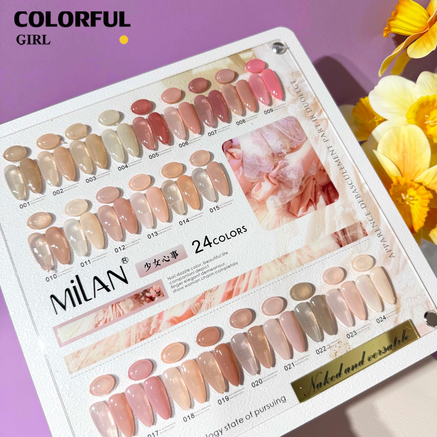 【พร้อมส่ง】MILAN สีเจลไซรัป เจลทาเล็บโทนใส 24 สี ✨ โทนสีผิวและสีพีช ใสวาวเหมือนเจลลี่ สีชัดเจนเป็นธรรมชาติ มาพร้อมชาร์ทสี (ทามาให้แล้ว พร้อมใช้งาน)