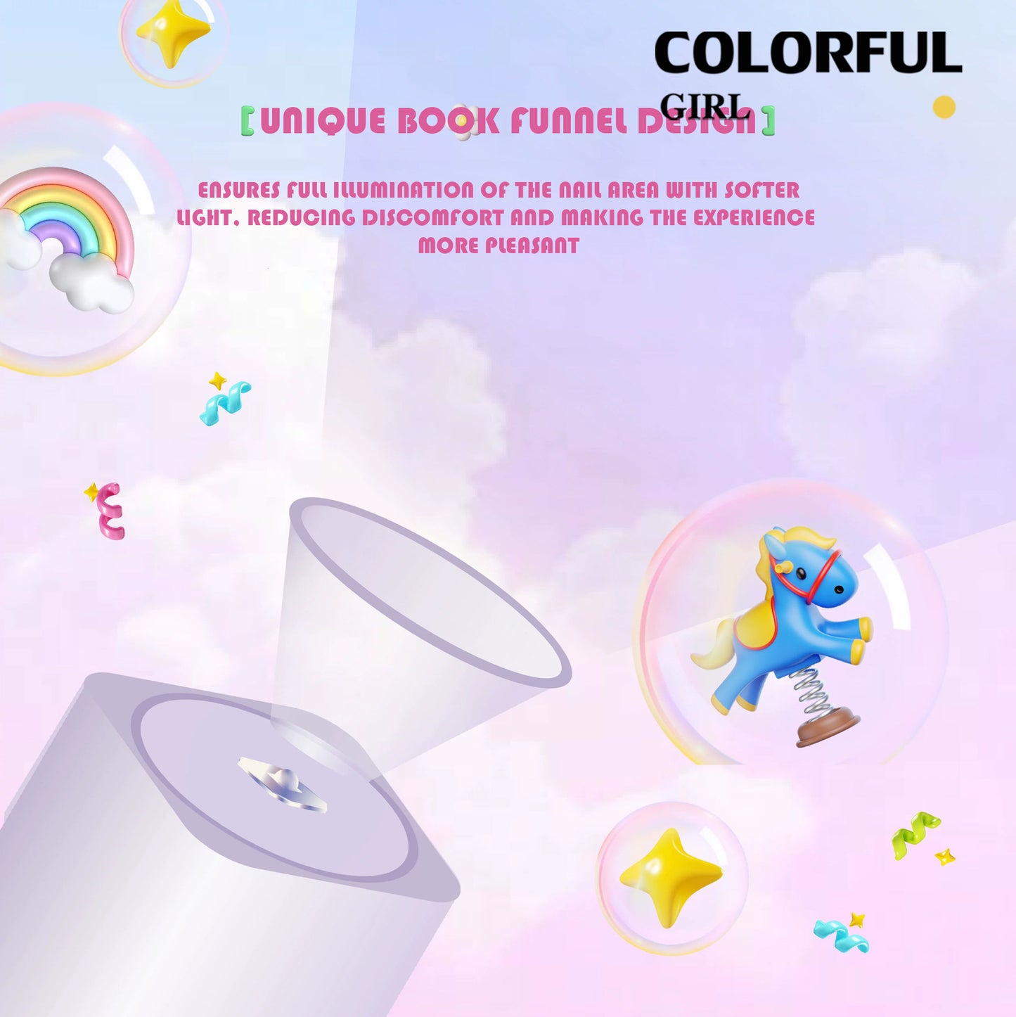 【พร้อมส่ง】500mAh ทุกสีไฟฉายอบเล็บ kikis แยกขาย ขาตั้ง / ไฟฉายอบเล็บ สี แบบพกพา 3w. ล็อกอะไหล่ ชาร์จไฟได้ สามารถใช้สำหรับอบเจลล็อคสี