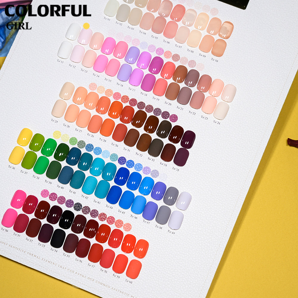 MR Mijiaer 60 สี เซตเจลไซรัป + เจลสีพื้น ครบชุด สำหรับเปิดร้าน แถมฟรีชาร์จสี