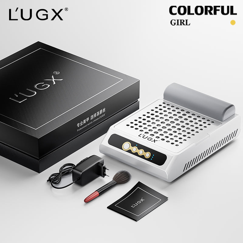 LUGX(LG618S) รุ่นอัปเกรด ✅ ของเเท้100% ✅ เครื่องดูดฝุ่นเล็บ เครื่องดูดฝุ่นไร้สาย มีเเบตเตอรี่ LUGX  5000 mAh   4000 RPM ใช้พัดลมเทอร์โบแบบไร้แปรงถ่าน ทนทานและมีประสิทธิภาพสูง