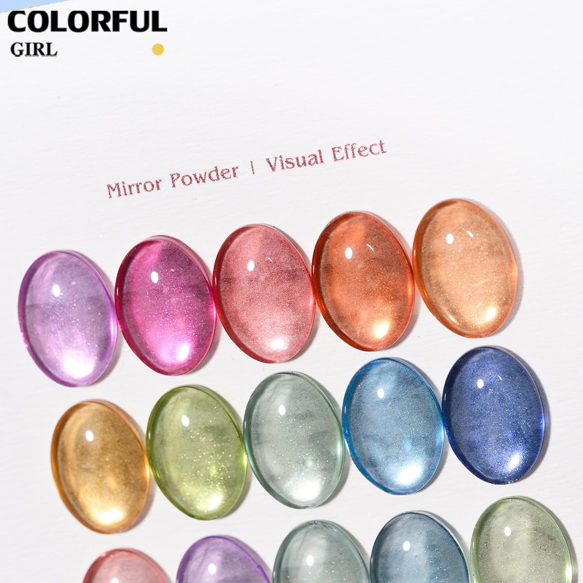 COLORFUL GIRL เซ็ตเจลคริสต์มาส 9 สี  ในเซ็ทสีเจลกากเพชร เจลแฟลช เจลแคทอาย เจลกลิตเตอร์ เนื้อซาติน  แถมฟรีชาร์ทสี