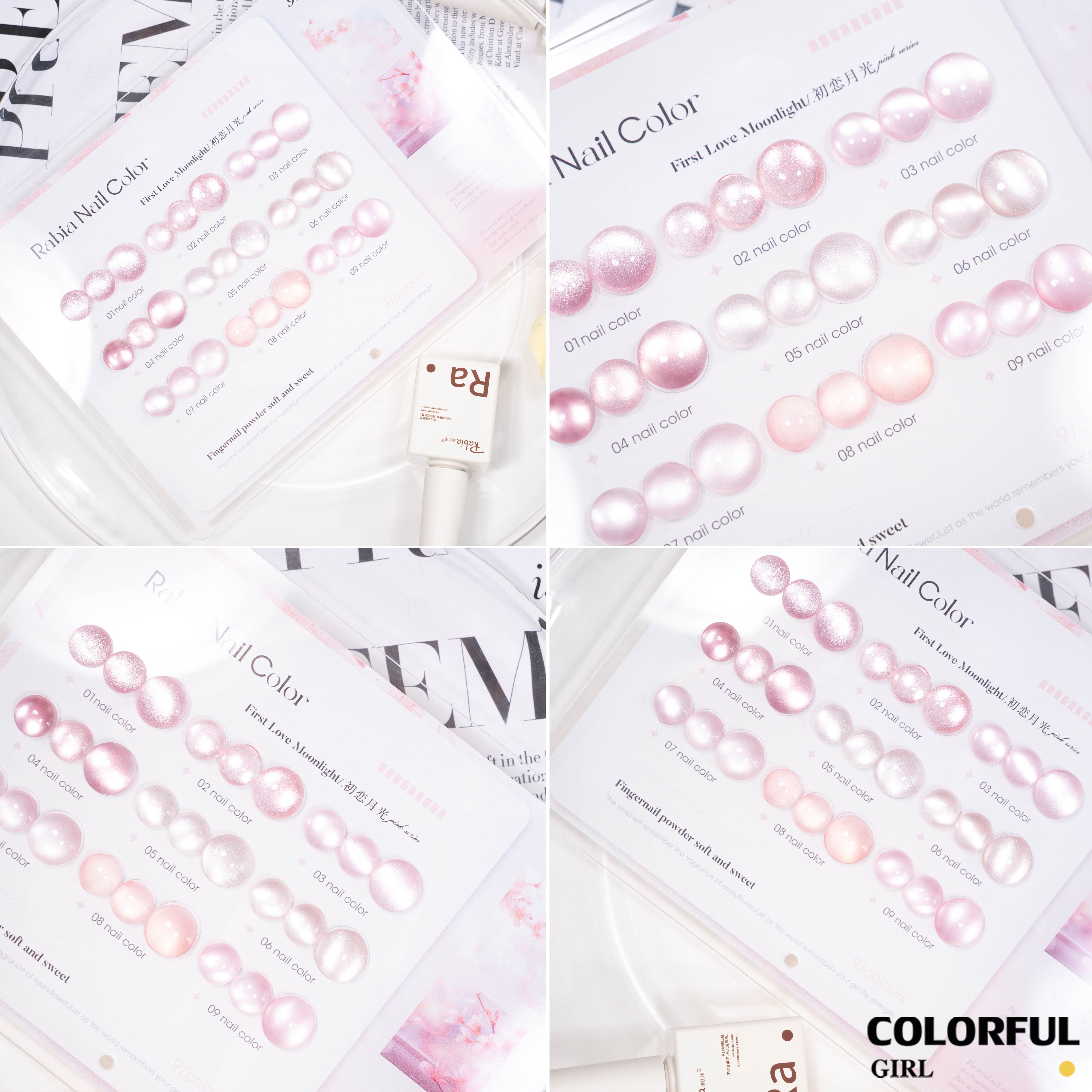 【พร้อมส่ง】Rabia  สีเจลแคทอาย 9 สี ✨｜เซ็ตใหม่ โทนสีสวยละมุน｜เอฟเฟกต์ประกายแสงเล่นมิติ｜แสงวิบวับดุจประกายดาว｜แถมชาร์ทสีพร้อมโชว์สีสวย ๆ｜ทามาให้แล้ว พร้อมใช้งาน 💅