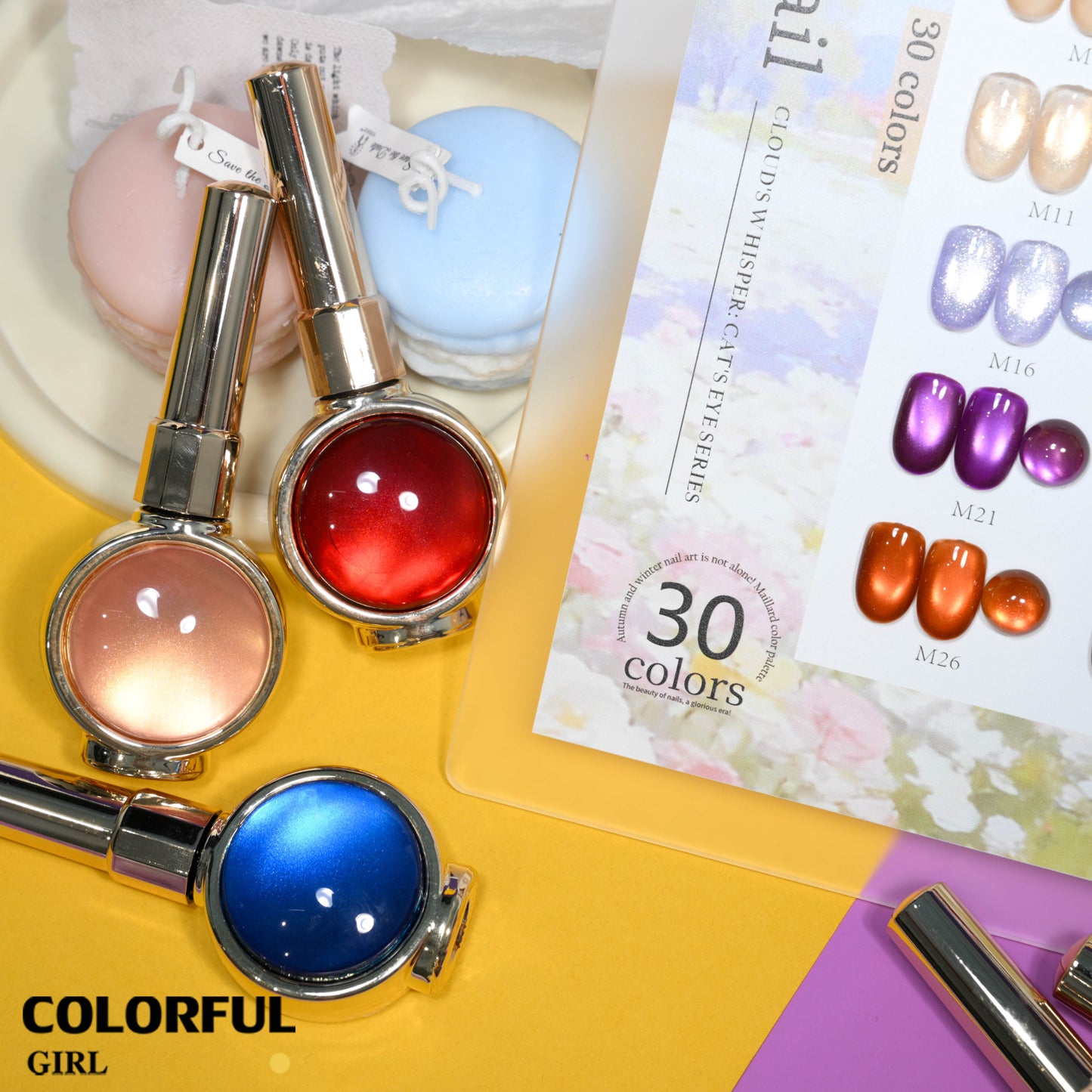 เจลเล็บ MILAN Cat Eye 30 สี | เจลแม่เหล็กตาแมว เนื้อซาติน | สีชัด ติดทนนาน | สร้างเอฟเฟกต์แสงได้ทันที | สำหรับงานเล็บมืออาชีพ (พร้อมใช้งาน) ขับผิว ดูดีทุกวัน ใช้ได้ทุกโอกาส (พร้อมใช้งาน) ✨