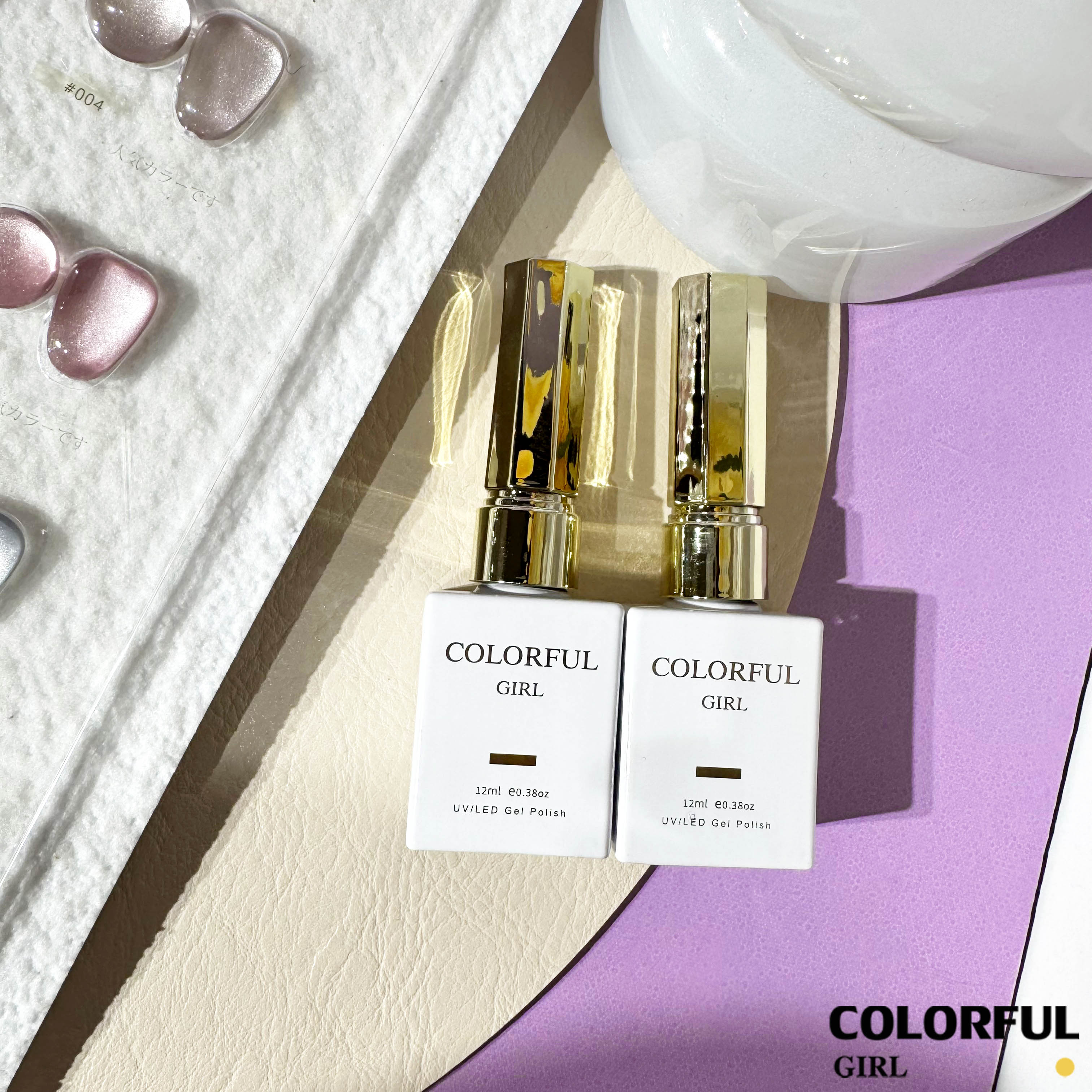 【พร้อมส่ง】Colorful girl 16สี   เจลแคทอายผิวซาตินมุก สีเจลแคทอายเนื้อซาติน  สีเจลแคทอาย 16สี    สีลูกแก้ว ฟรีชาร์ทสี Cat eye  16สี  (แถม ชาร์ทสี ทามาให้แล้ว)สีสวยมาก เงางามละเอียด เม็ดสีแน่นชัด