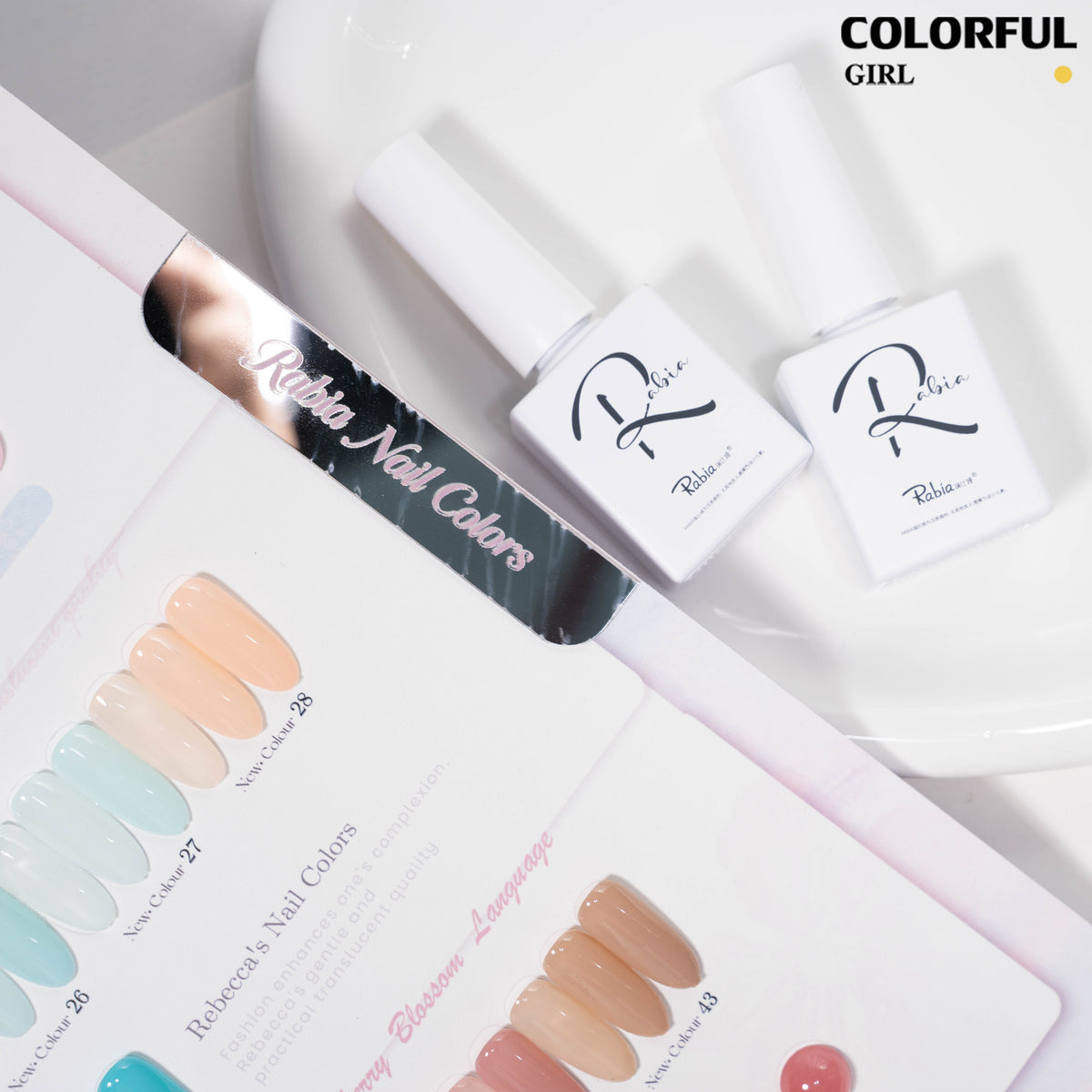 พร้อมส่ง มาใหม่ สีเจลไซรัป Rabia 50 สี เนื้อเจลใสฉ่ำ สีสวยโปร่งแสง ทาได้เพ้นท์ได้ เม็ดสีสม่ำเสมอ เหมาะสำหรับเปิดร้าน ชุดสีเจลไซรัป สินค้าขายดี พร้อมชาร์ตสีสำเร็จรูป
