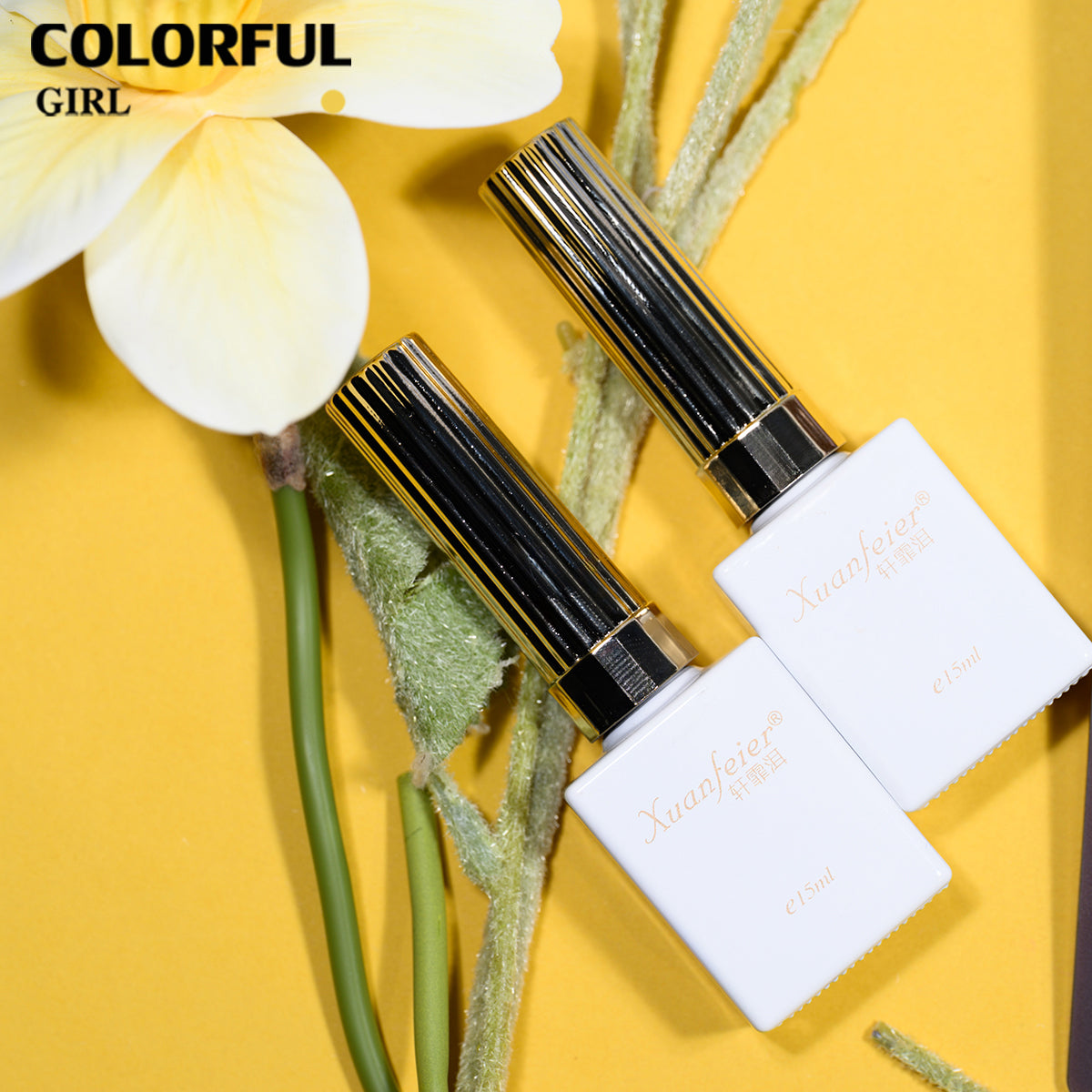 XUANFEIER สีลูกแก้ว 10 สี | สุดพรีเมียม สีเด่นชัด  ฟรีชาร์ทสี