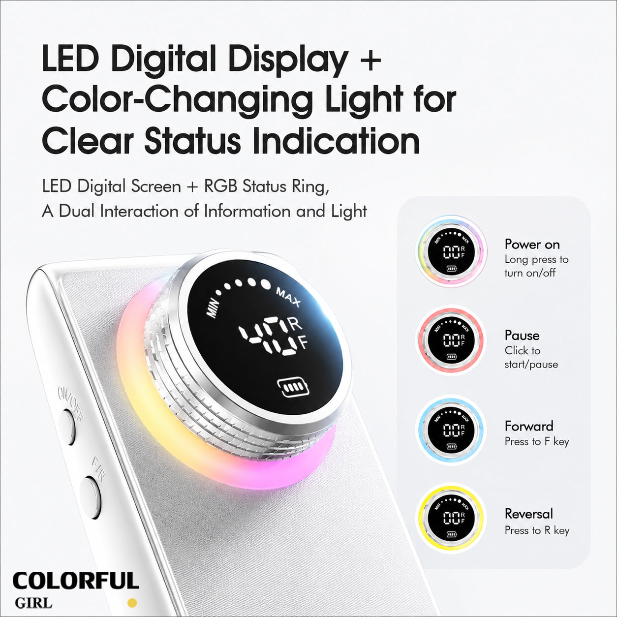 LUGX LG-902 Pro   เครื่องเจียเล็บกันน้ำกันฝุ่น รุ่นใหม่｜40,000RPM｜มอเตอร์ไร้แปรงถ่าน｜แรงบิดสูง 480g.cm｜แบตเตอรี่ 2200mAh