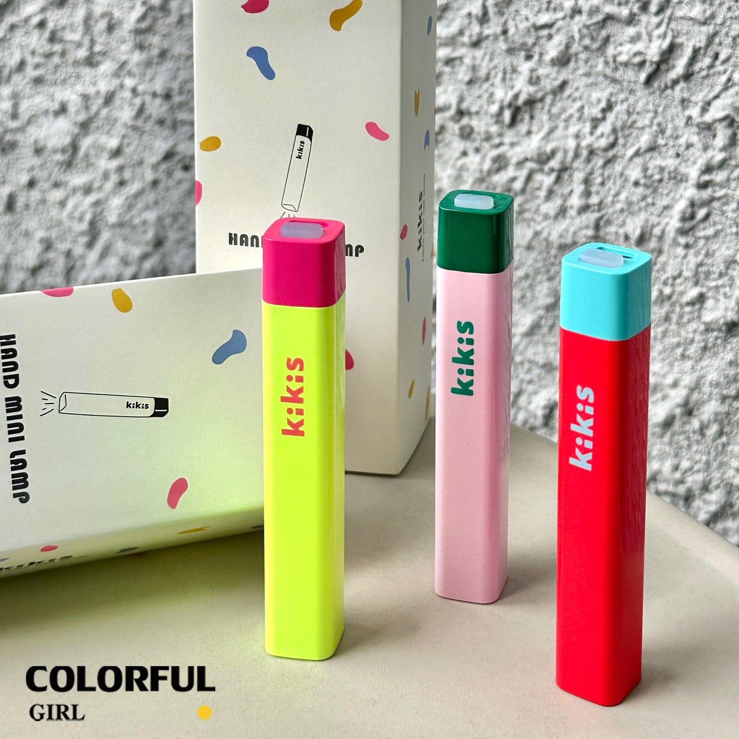 【พร้อมส่ง】500mAh ทุกสีไฟฉายอบเล็บ kikis แยกขาย ขาตั้ง / ไฟฉายอบเล็บ สี แบบพกพา 3w. ล็อกอะไหล่ ชาร์จไฟได้ สามารถใช้สำหรับอบเจลล็อคสี