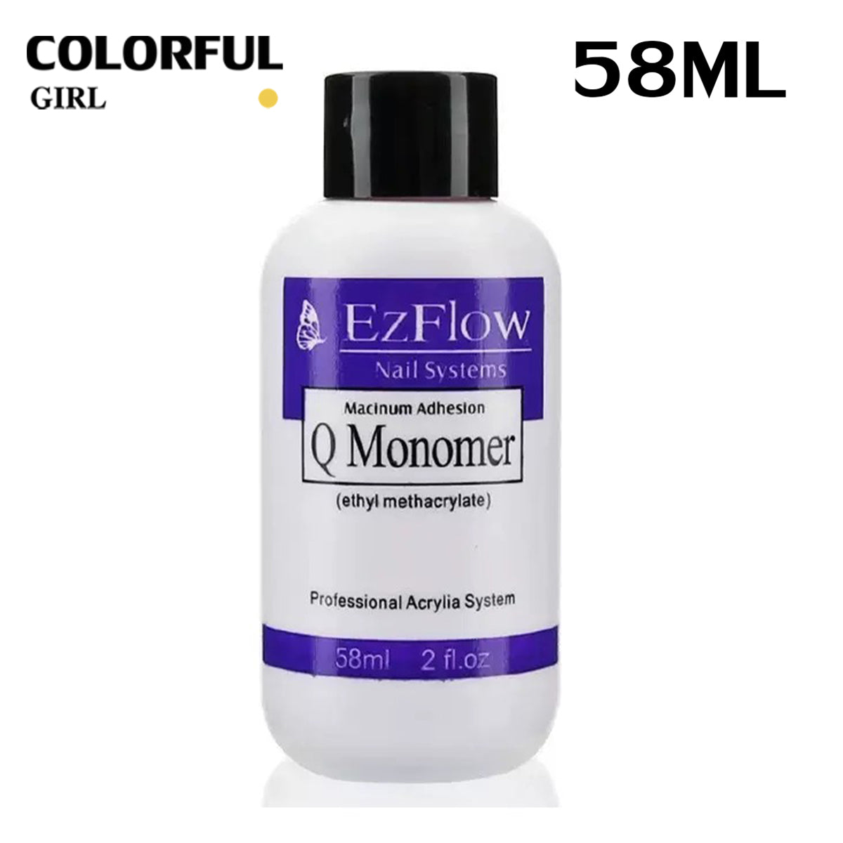 Ezflow ผงอะคริลิค / น้ำยาต่อเล็บอะคริลิค เซ็ตทำเล็บอะคริลิคครบชุด 💅 กระปุกใส 28 กรัม มี 3 สี | น้ำยาโมโนเมอร์  เซ็ตตัวปานกลาง กลิ่นอ่อน ใช้งานง่าย