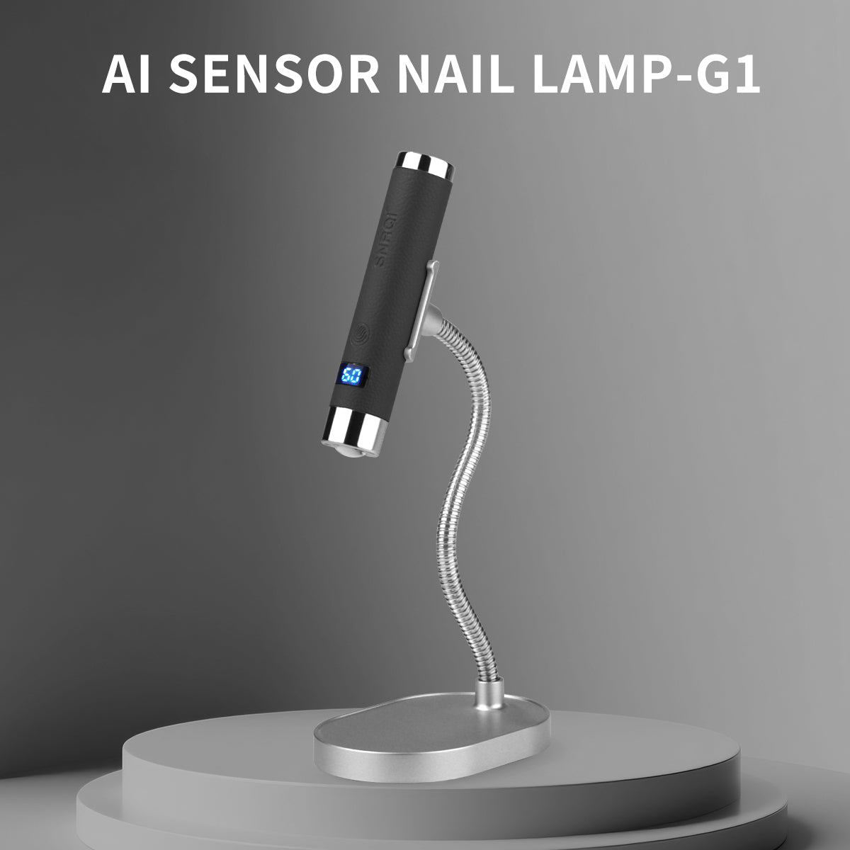 SNRQI G1| ไฟฉายล็อคอะไหล่ และสีเจล | แบต 800mAh · ตั้งเวลา 30/60 วินาที · ขนาดเล็ก พกพาง่าย · ใช้งานสะดวก ไม่เปลืองพื้นที่