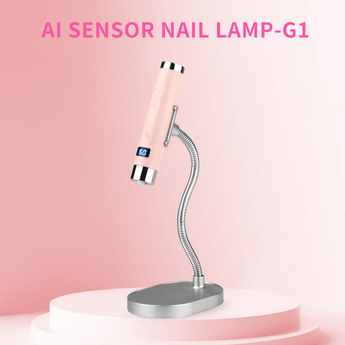 SNRQI G1| ไฟฉายล็อคอะไหล่ และสีเจล | แบต 800mAh · ตั้งเวลา 30/60 วินาที · ขนาดเล็ก พกพาง่าย · ใช้งานสะดวก ไม่เปลืองพื้นที่