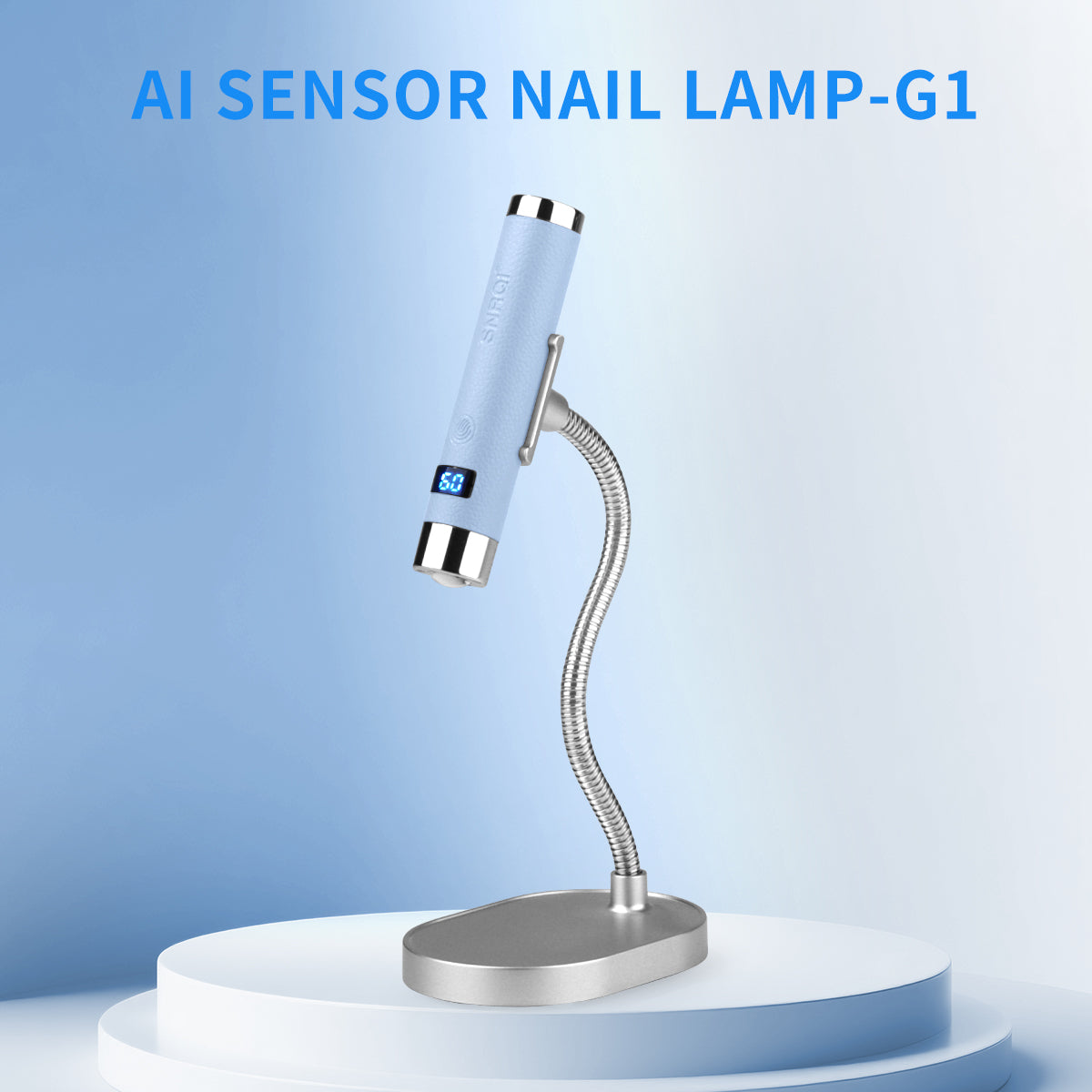 SNRQI G1| ไฟฉายล็อคอะไหล่ และสีเจล | แบต 800mAh · ตั้งเวลา 30/60 วินาที · ขนาดเล็ก พกพาง่าย · ใช้งานสะดวก ไม่เปลืองพื้นที่
