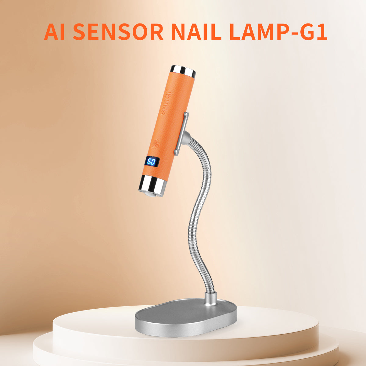SNRQI G1| ไฟฉายล็อคอะไหล่ และสีเจล | แบต 800mAh · ตั้งเวลา 30/60 วินาที · ขนาดเล็ก พกพาง่าย · ใช้งานสะดวก ไม่เปลืองพื้นที่