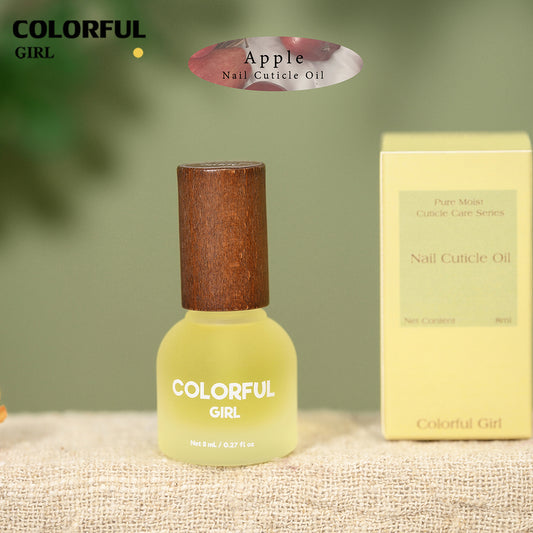 Colorful Cuticle Oil น้ำมันบำรุงเล็บ น้ำมันบำรุงจมูกเล็บ  เพิ่มความชุ่มชื้น ขนาด  8ml กลิ่น แอปเปิ้ล เบอร์รี่ มะลิ พีช กุหลาบ ออสแมนตัส