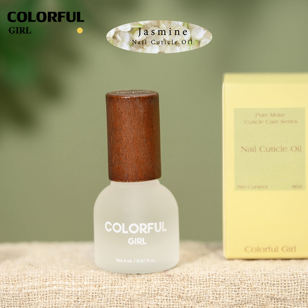 Colorful Cuticle Oil น้ำมันบำรุงเล็บ น้ำมันบำรุงจมูกเล็บ  เพิ่มความชุ่มชื้น ขนาด  8ml กลิ่น แอปเปิ้ล เบอร์รี่ มะลิ พีช กุหลาบ ออสแมนตัส